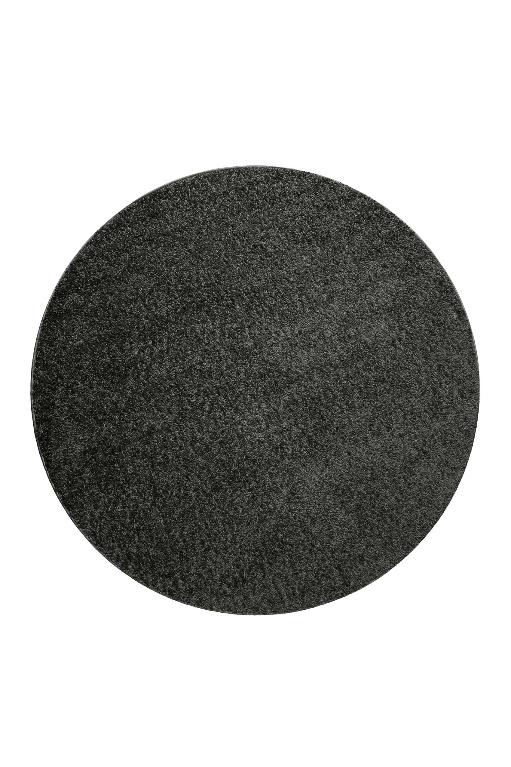 weconhome-basics-greta-hochflor-teppich-rund-anthrazit-waschbar image 1