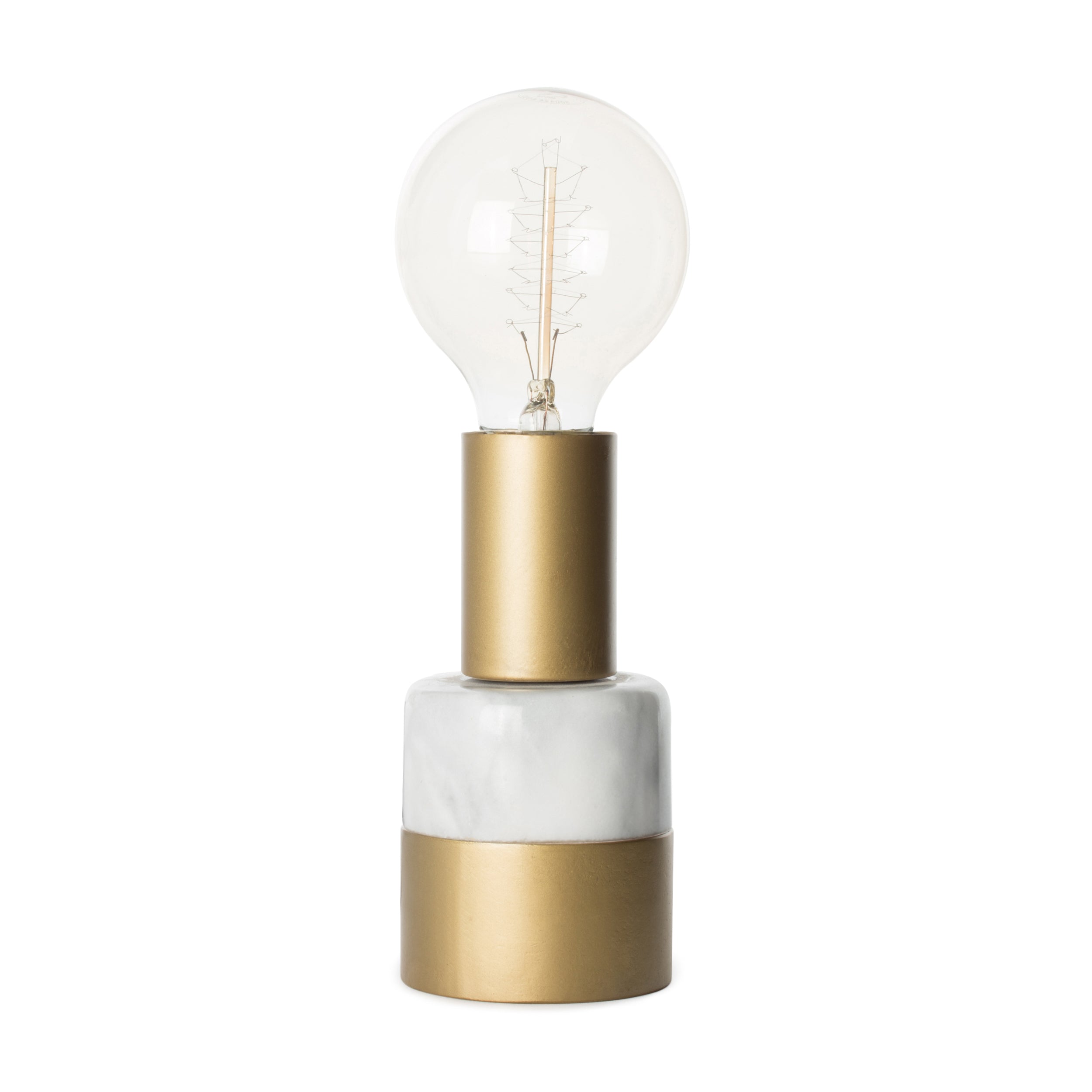 kayoom-lalande-tischlampe-minimalistisch-metall-marmor-freiliegende-gl-hbirne image 6
