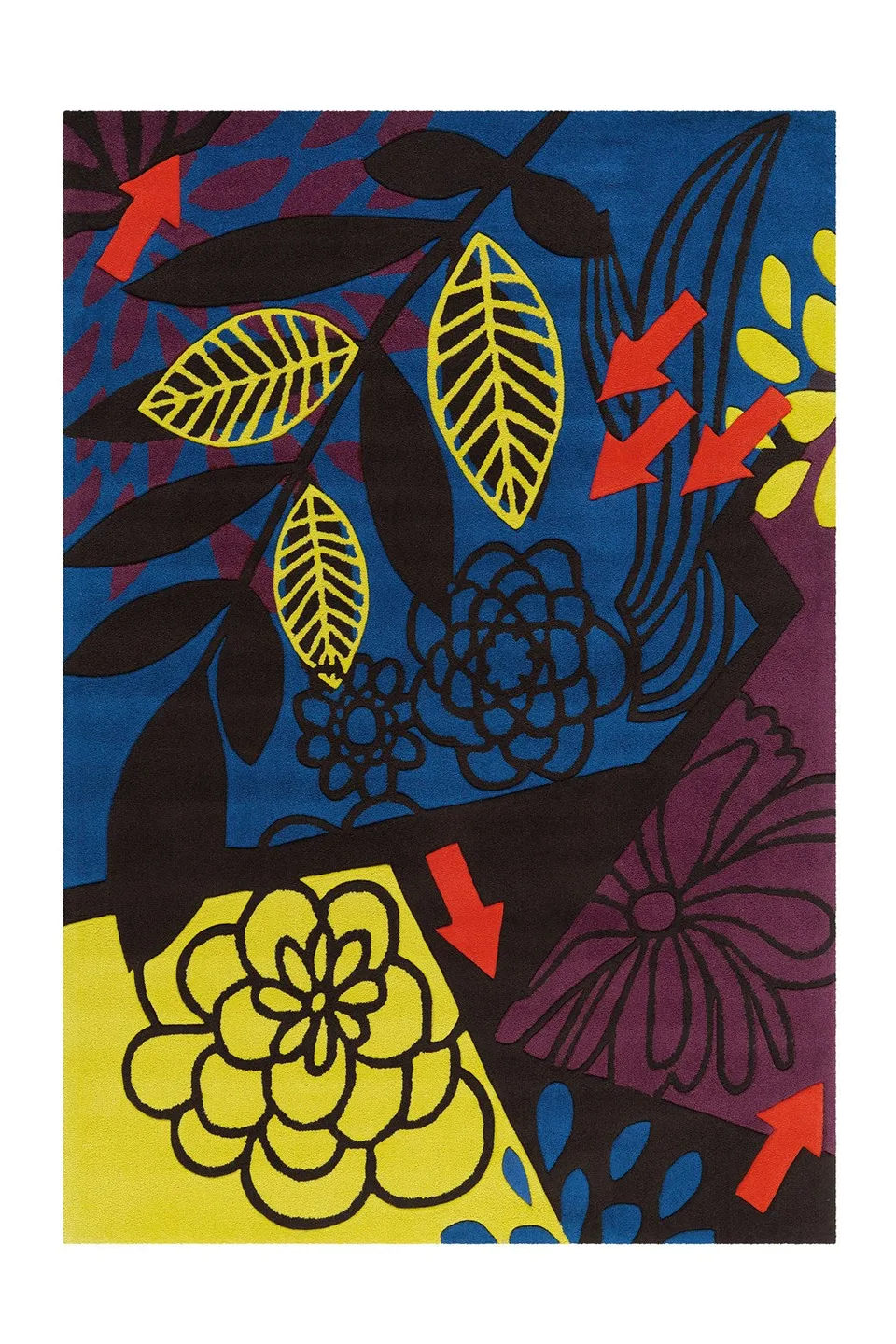 kayoom-spirit-3137-kurzflorteppich-mit-modernem-design-pflegeleicht image 1