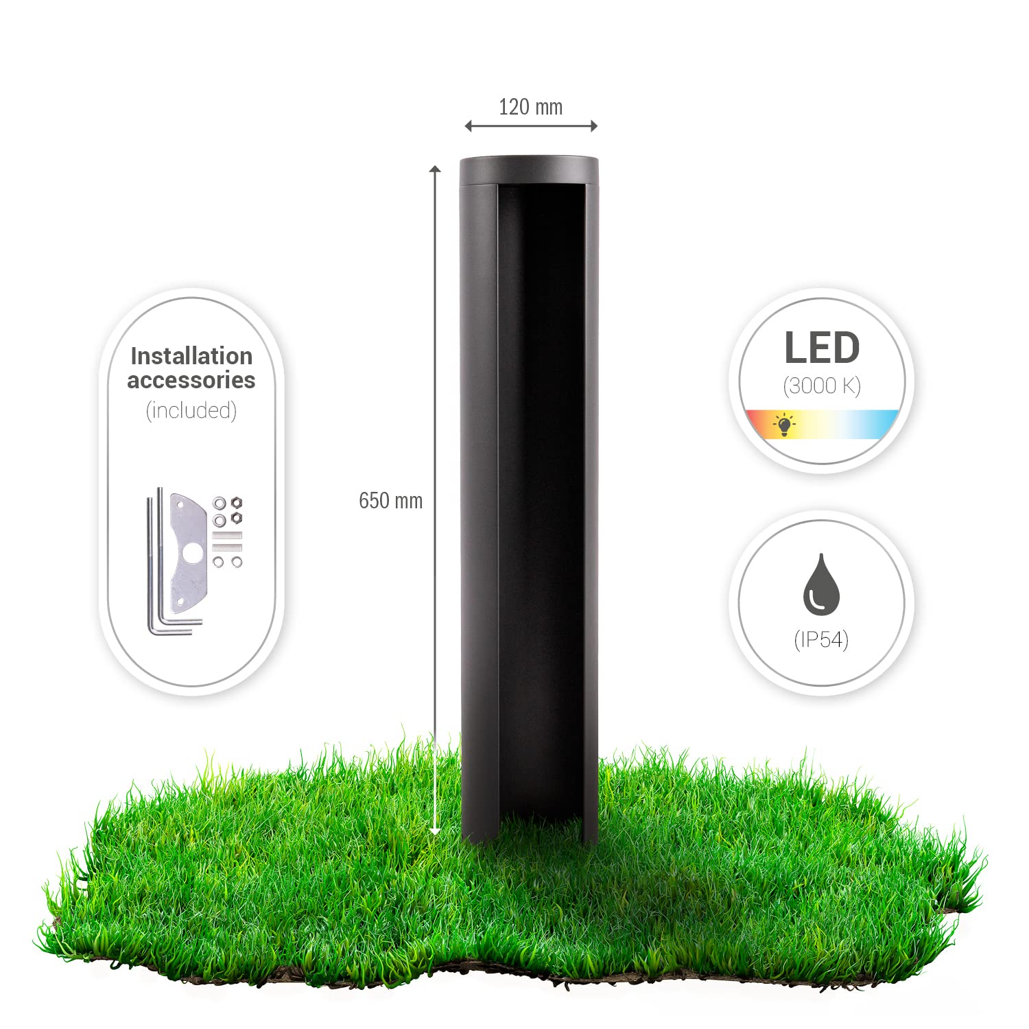 paco-home-led-outdoor-pollerleuchte-typ-2-led-65-cm-anthrazit image 5
