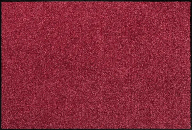 salonloewe-weinrot-teppich-40-x-60-cm-rechteckige-schmutzfangmatte-burgunderrot- image 1