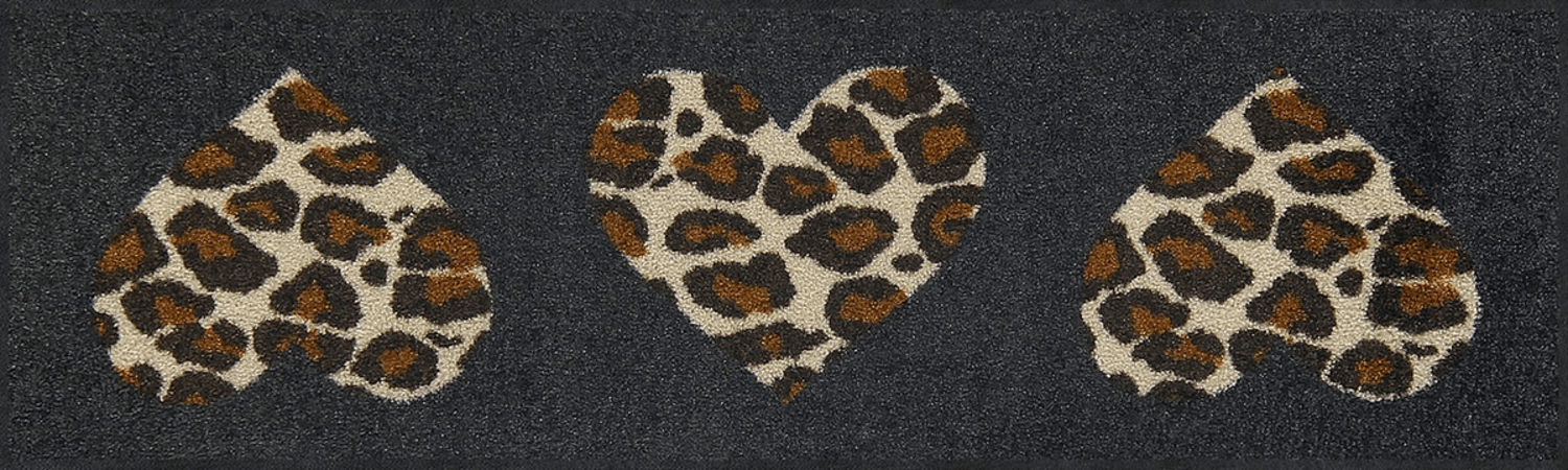salonloewe-leo-love-eingangsmatte-30-x-100-cm-eleganter-leoparden-look image 1