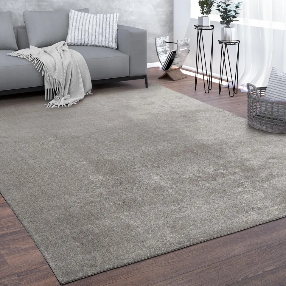 paco-home-kurzflor-teppich-style-grau-120x170-cm image 1