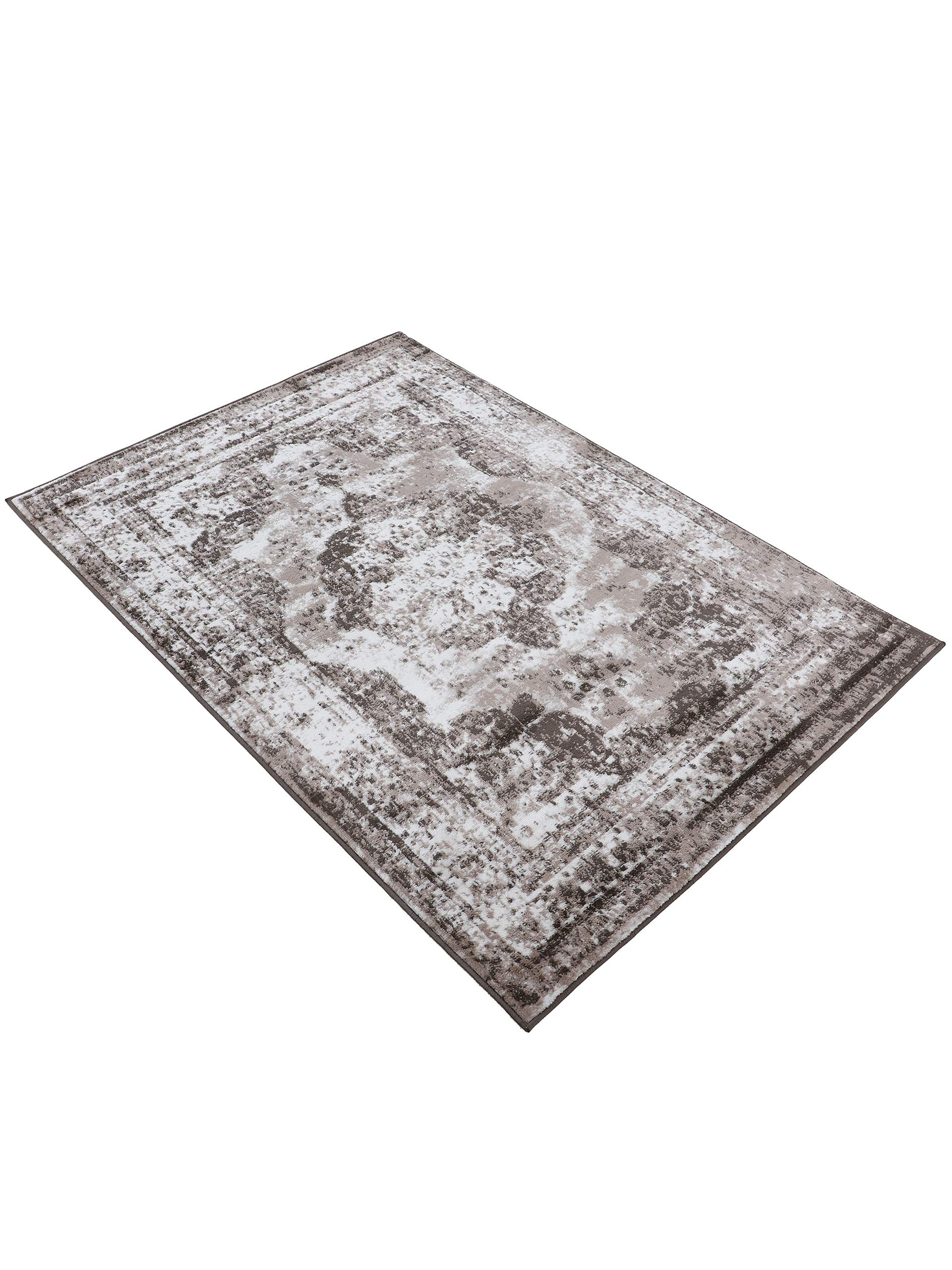 carpetfine-vintage-teppich-sol-braun-240x340-cm-xxl-polypropylen image 2