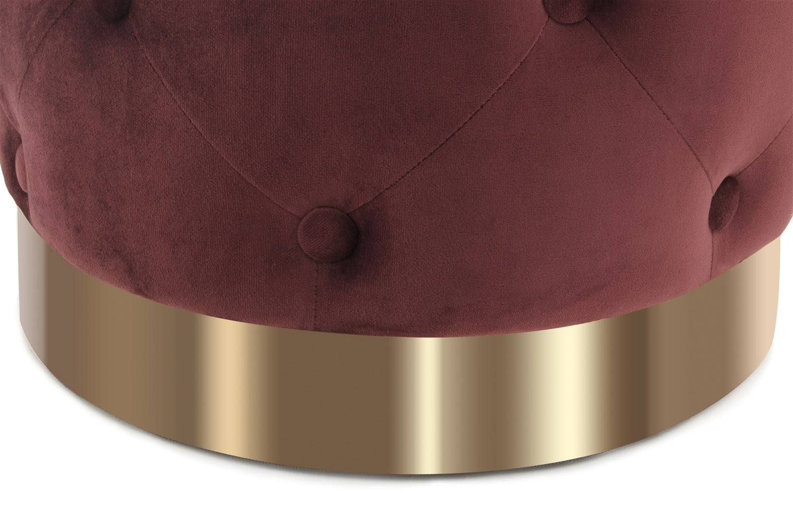 kayoom-hocker-piano-225-glamour-sitzhocker-mit-samtbezug-und-goldenem-standfu image 6