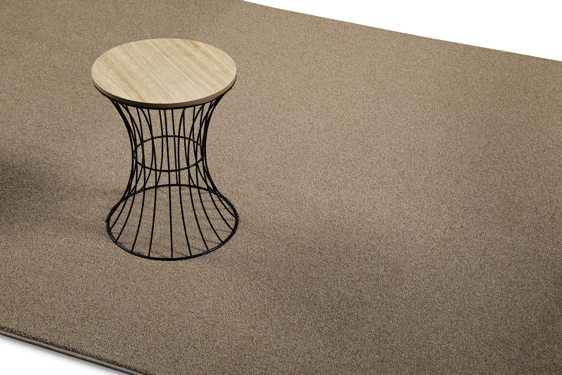 weconhome-tim-kurzflor-teppich-braun-beige-meliert image 6