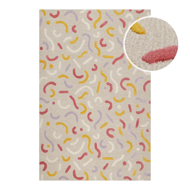 smart-kids-confetti-2-0-kinderteppich-beige-multi-schurwolle image 1