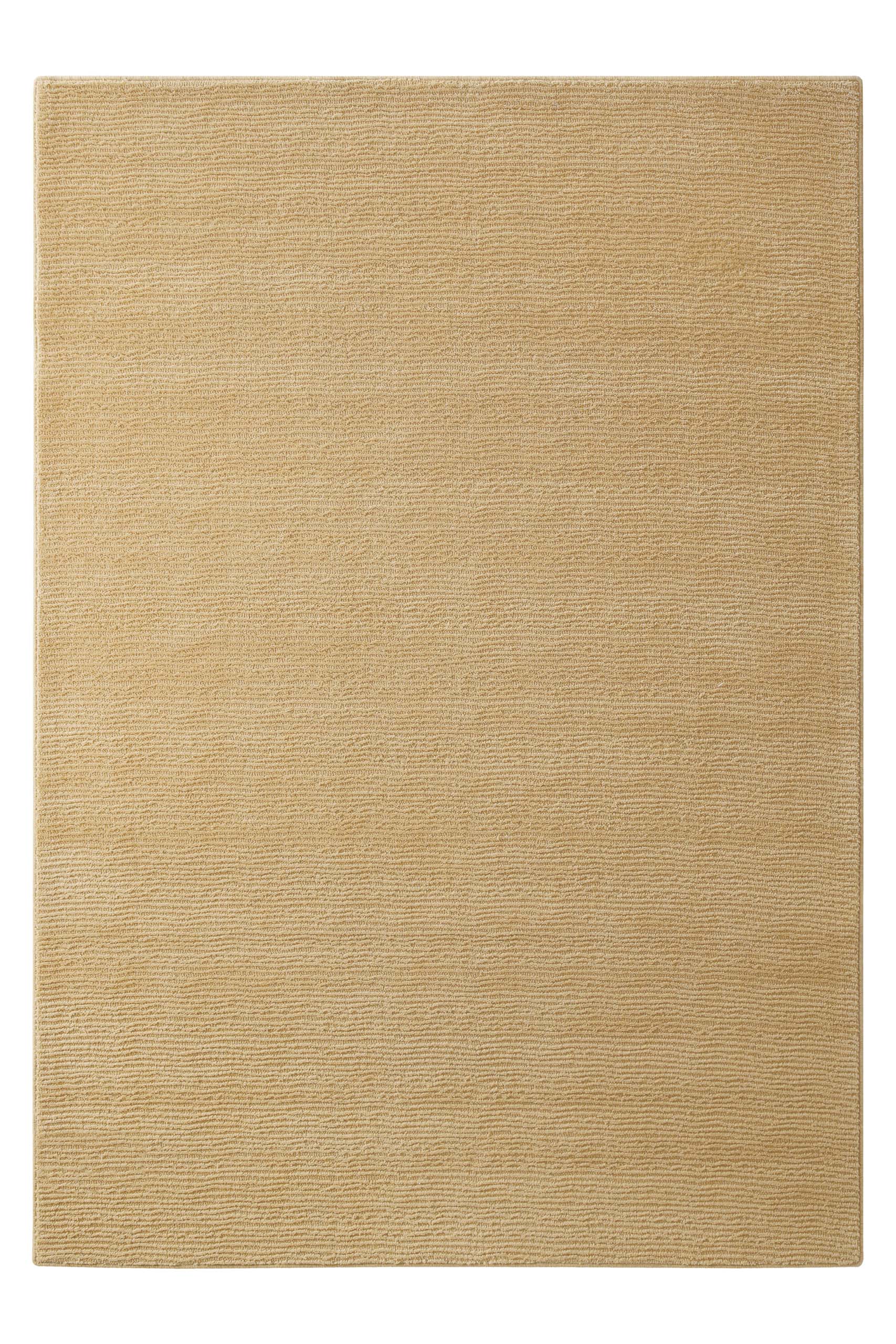 weconhome-castello-one-kurzflor-teppich-schurwolle-sand-beige image 2