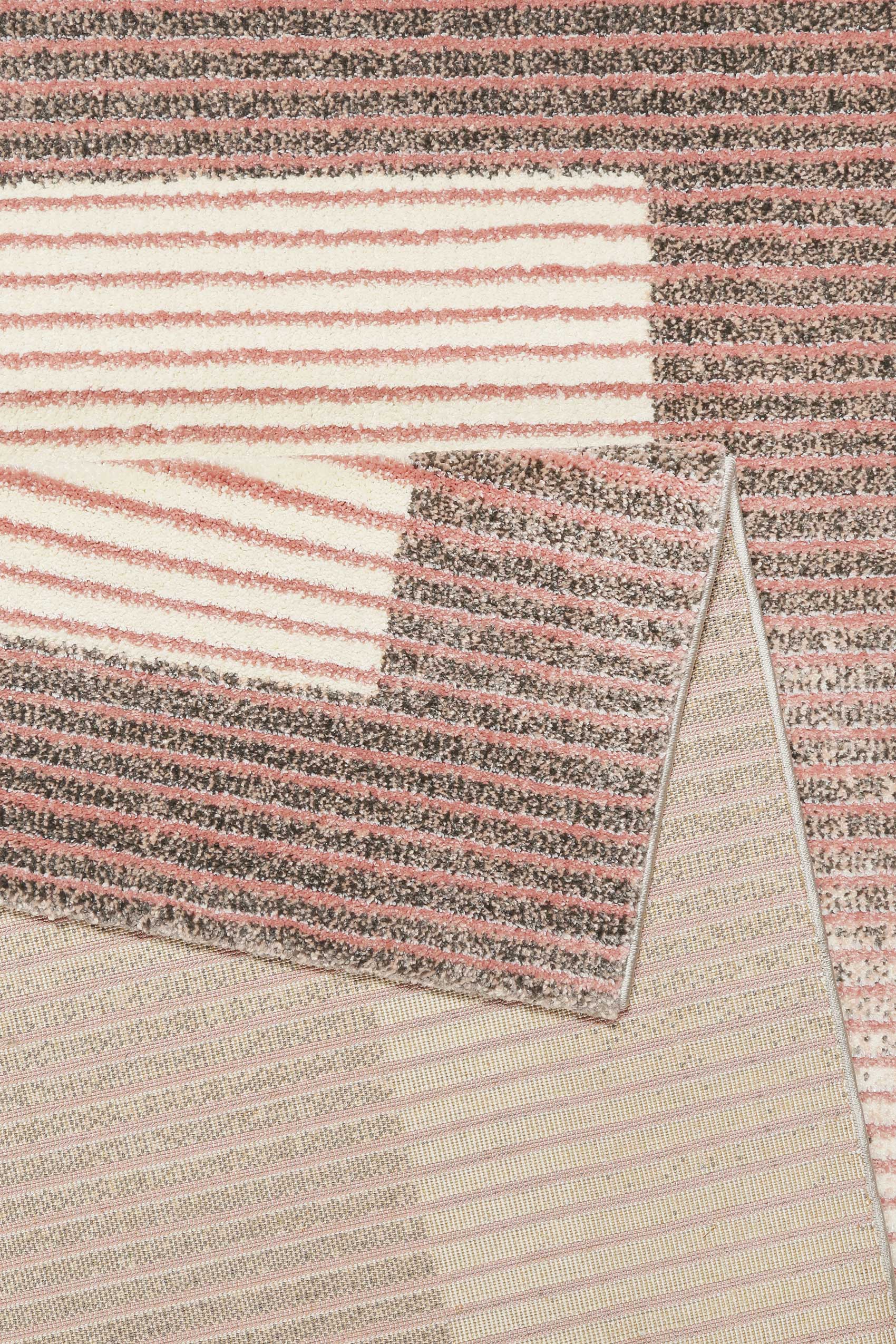 weconhome-velvet-flow-teppich-rosa-grau-kurzflor-gewebt image 3