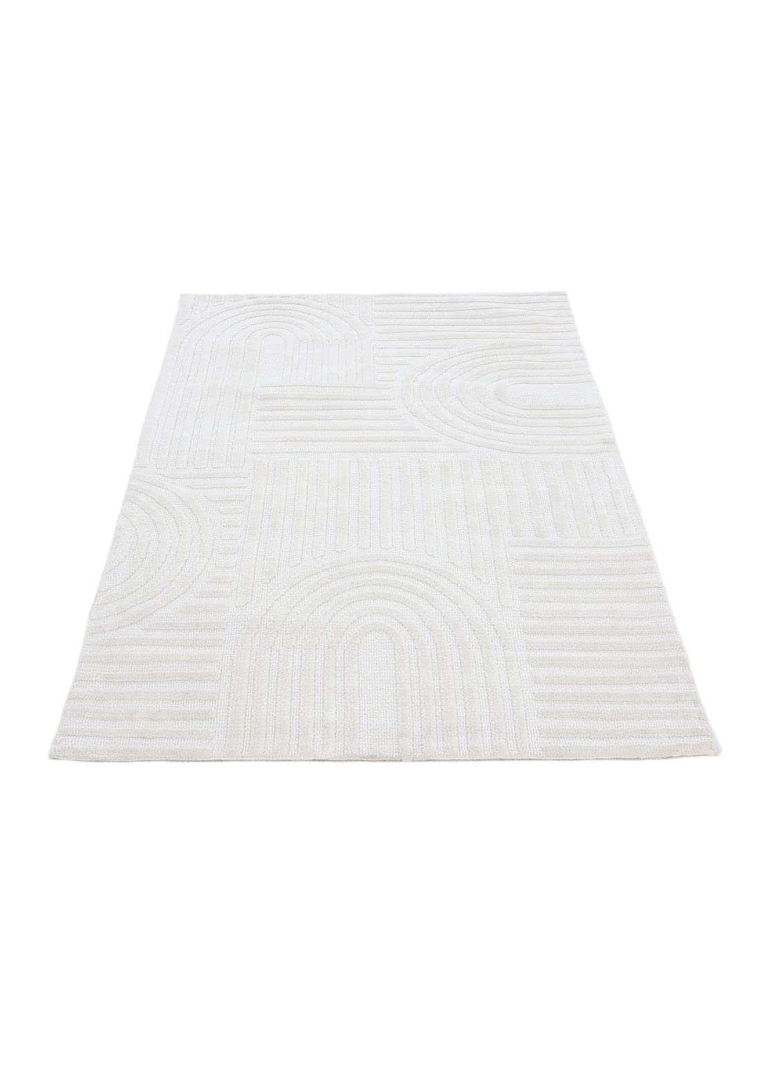 carpetfine-teppich-holly-weicher-kurzflorteppich-creme-80x150-cm-rechteckig-f-r- image 2