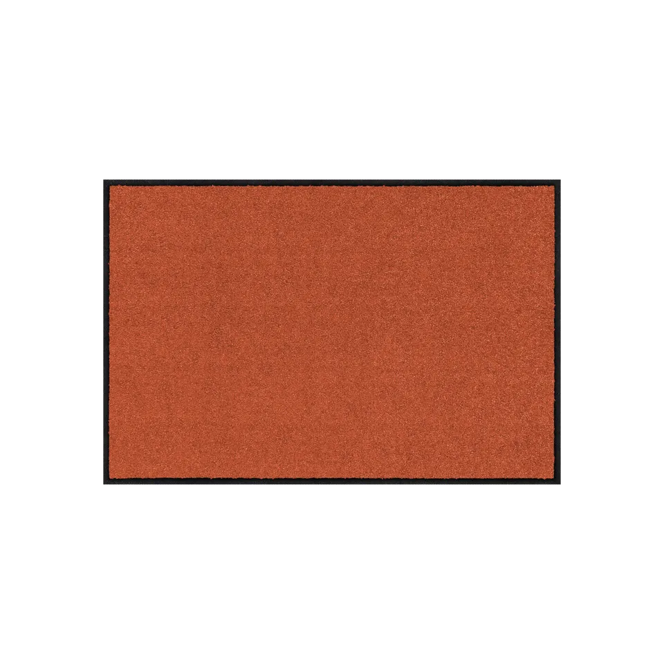 salonloewe-cayenne-halbrund-50-x-75-cm-halbrunde-fu-matte-in-terrakotta-aus-poly image 1