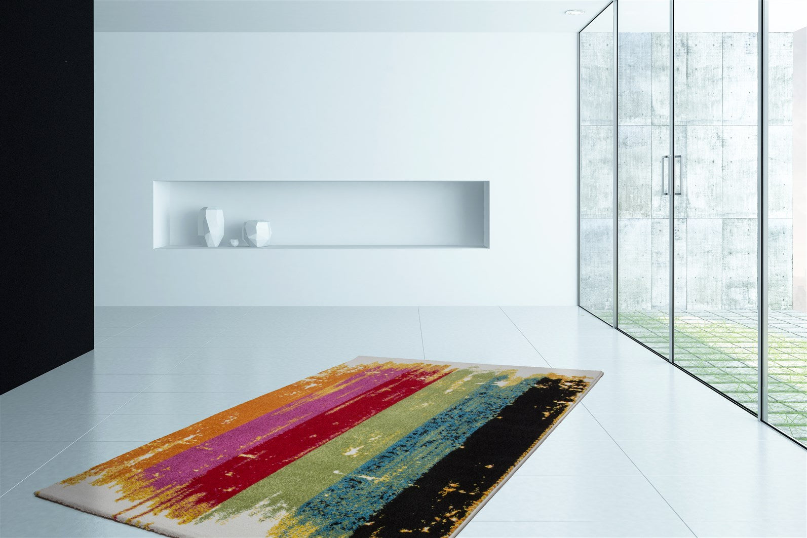 kayoom-guayama-242-kurzflorteppich-lebendige-farben-heatset-fris-e image 3