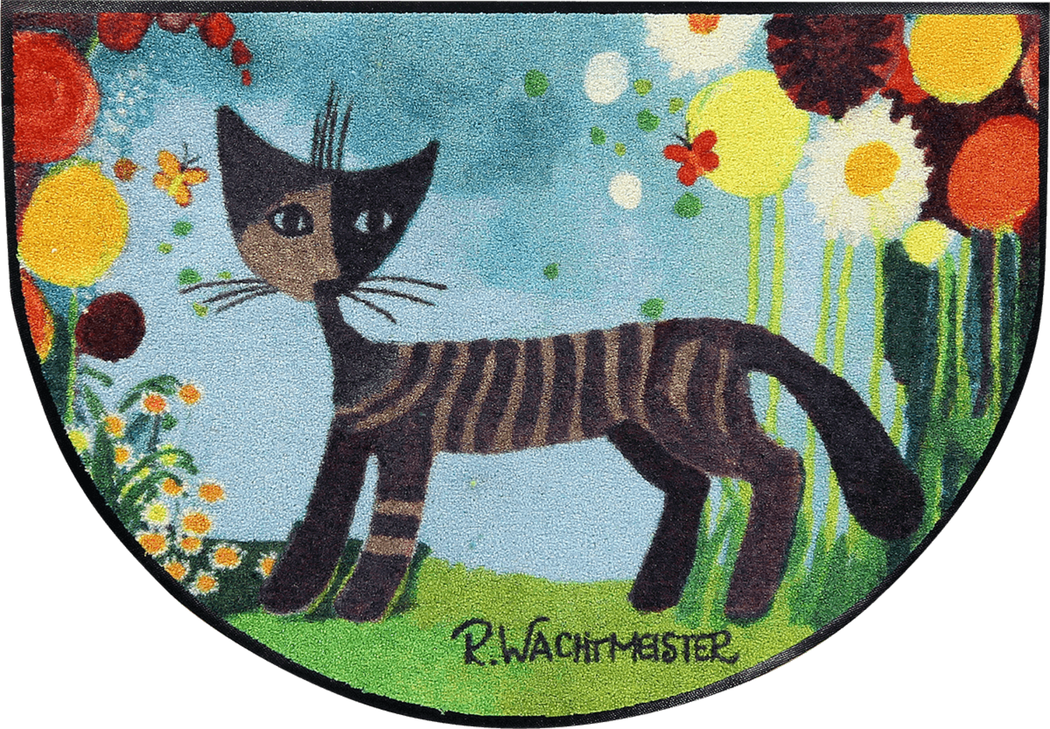 salonloewe-margherite-halbrund-60-x-85-cm-fu-matte-mit-katzenmotiv-von-r-wachtme image 1