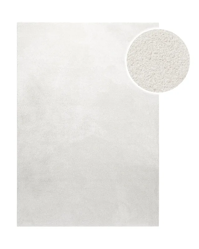 weconhome-basics-freja-kurzflorteppich-creme-wei-gewebt image 1