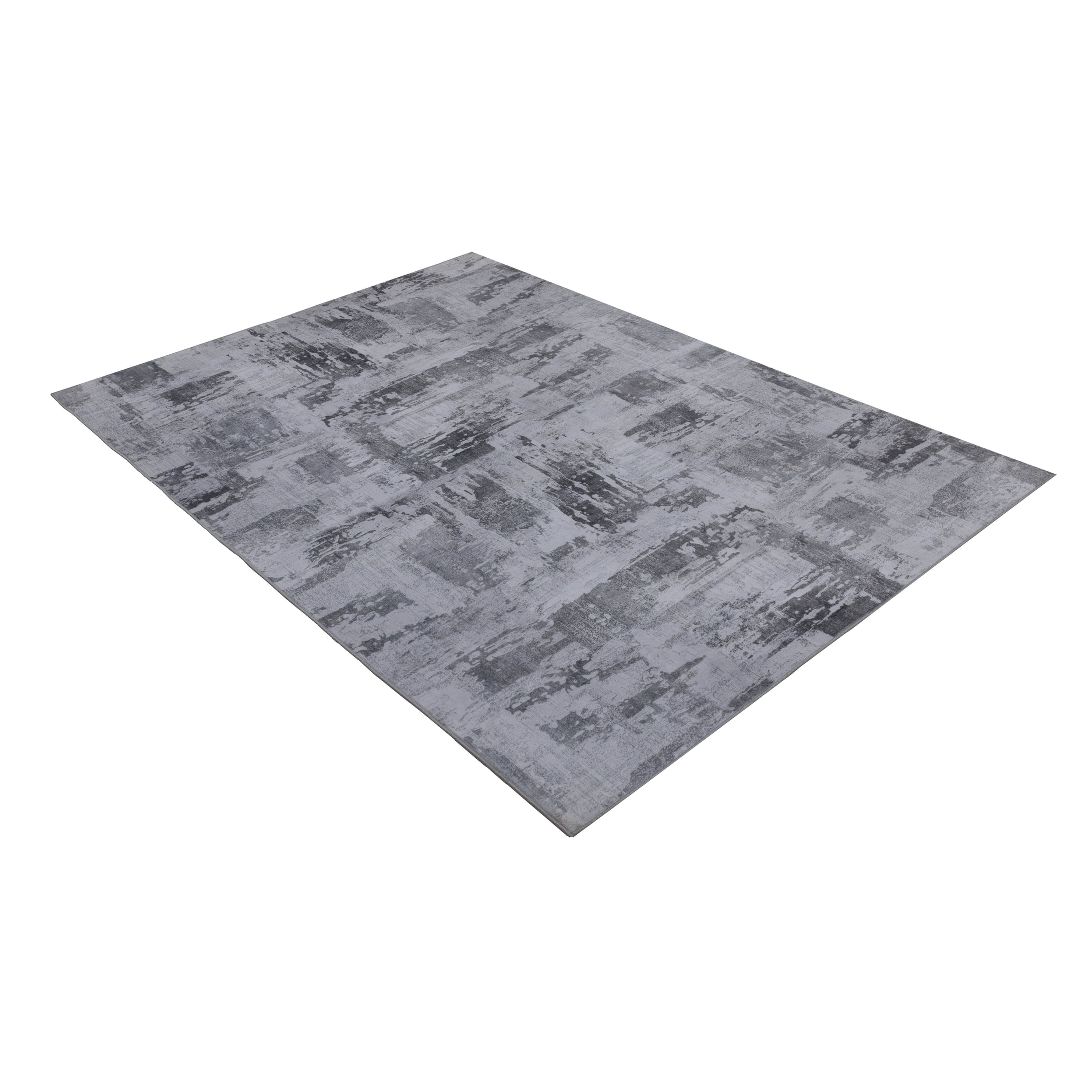 kayoom-visionary-128-grau-teppich-6-mm-kurzflor-aus-polyester-900-g-m image 2