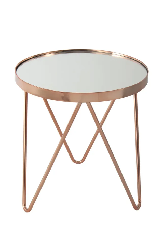 kayoom-beistelltisch-bonnie-110-metallgestell-runde-spiegelglasplatte-verschiede image 1