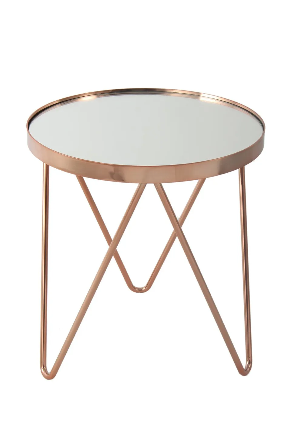 kayoom-beistelltisch-bonnie-110-metallgestell-runde-spiegelglasplatte-verschiede image 1