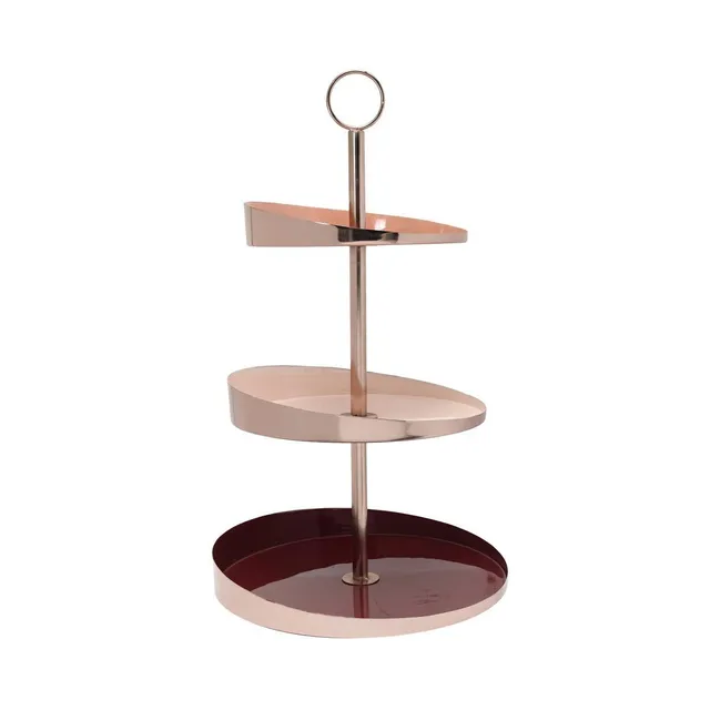kayoom-etagere-art-deco-2125-goldfarben-3-etagen-eisen image 1