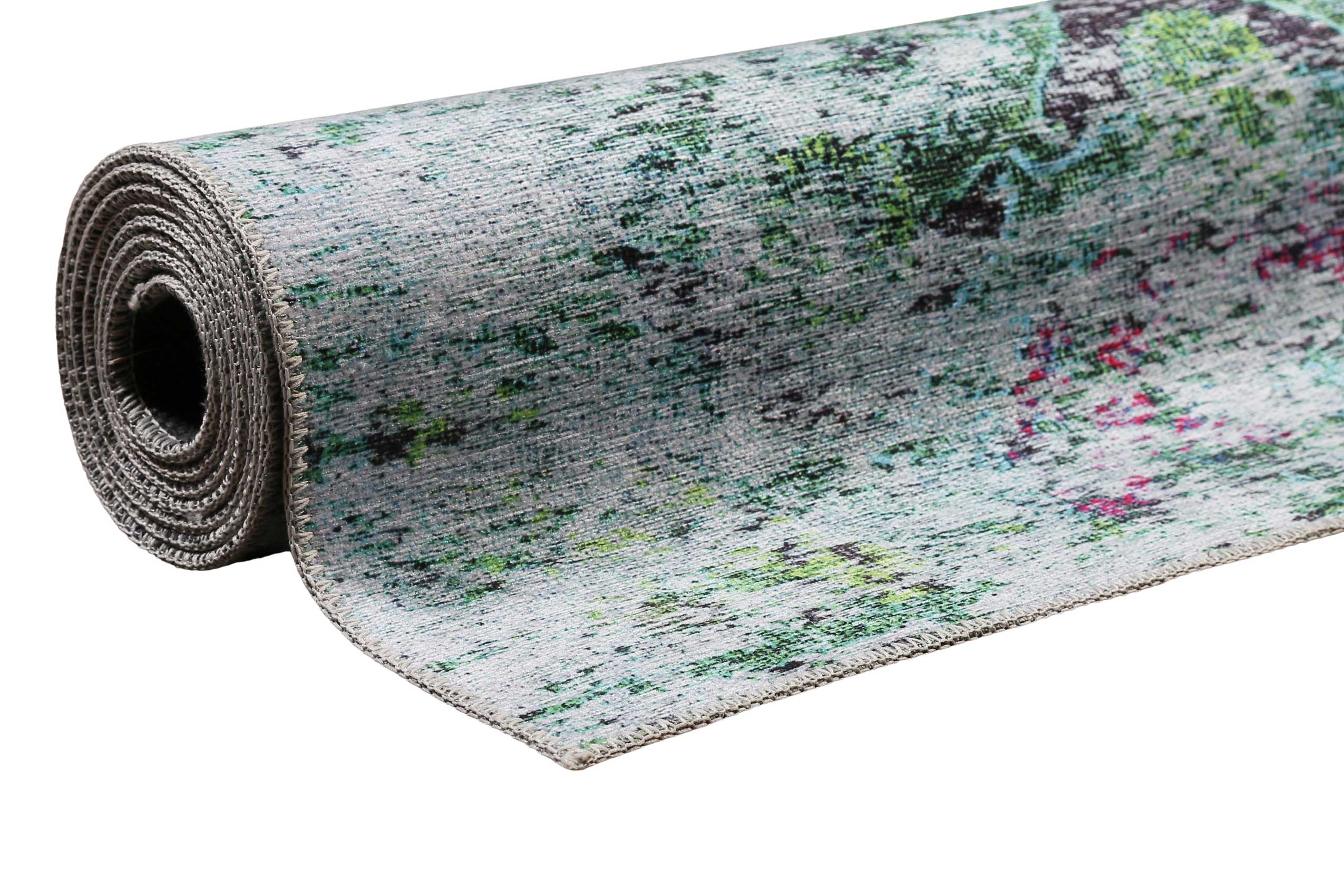 weconhome-focus-teppich-t-rkis-vintage-kurzflor image 7