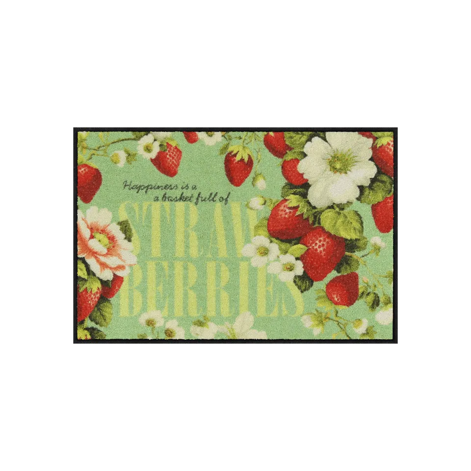 salonloewe-happy-strawberry-eingangsmatte-50-x-75-cm-fu-matte-mit-erdbeermotiv-a image 1