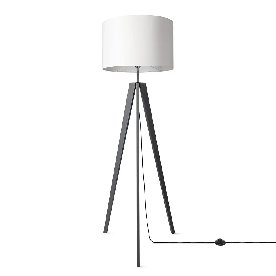 paco-home-volta-stativ-stehlampe-mit-stoffschirm-e27 image 1