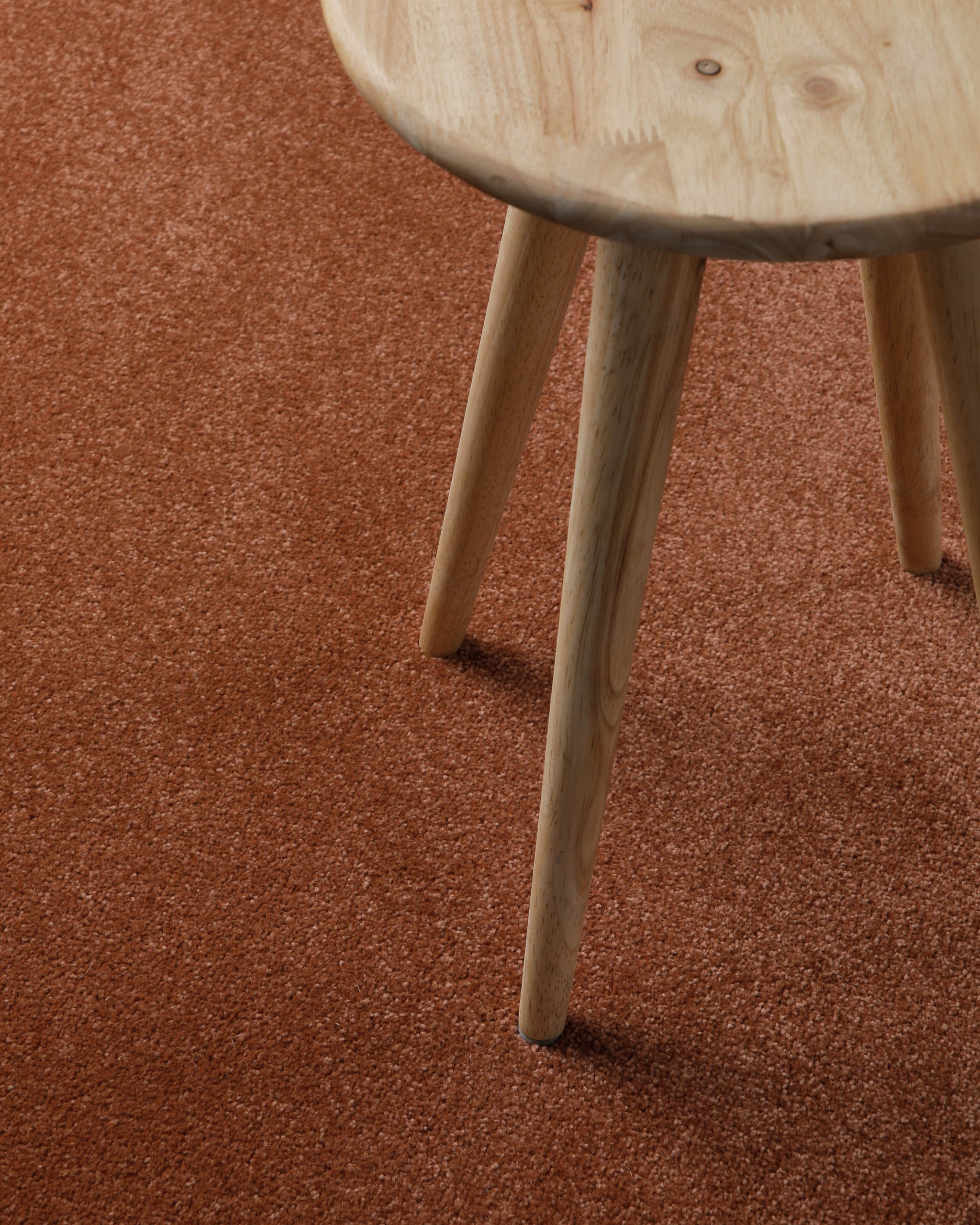 weconhome-basics-kurzflorteppich-freja-ziegel-rot-terracotta image 3