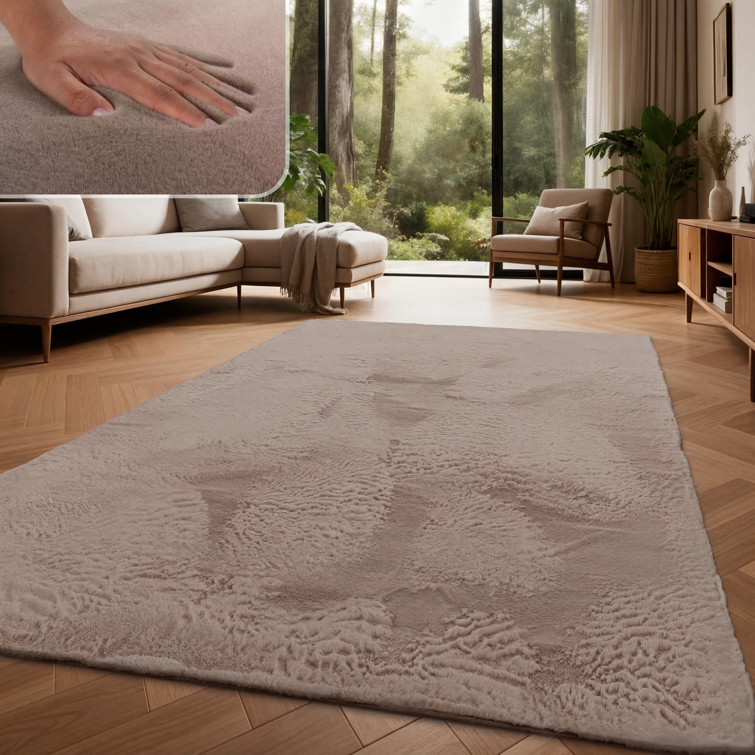 paco-home-teddy-hochflor-teppich-140x200-cm-beige image 8