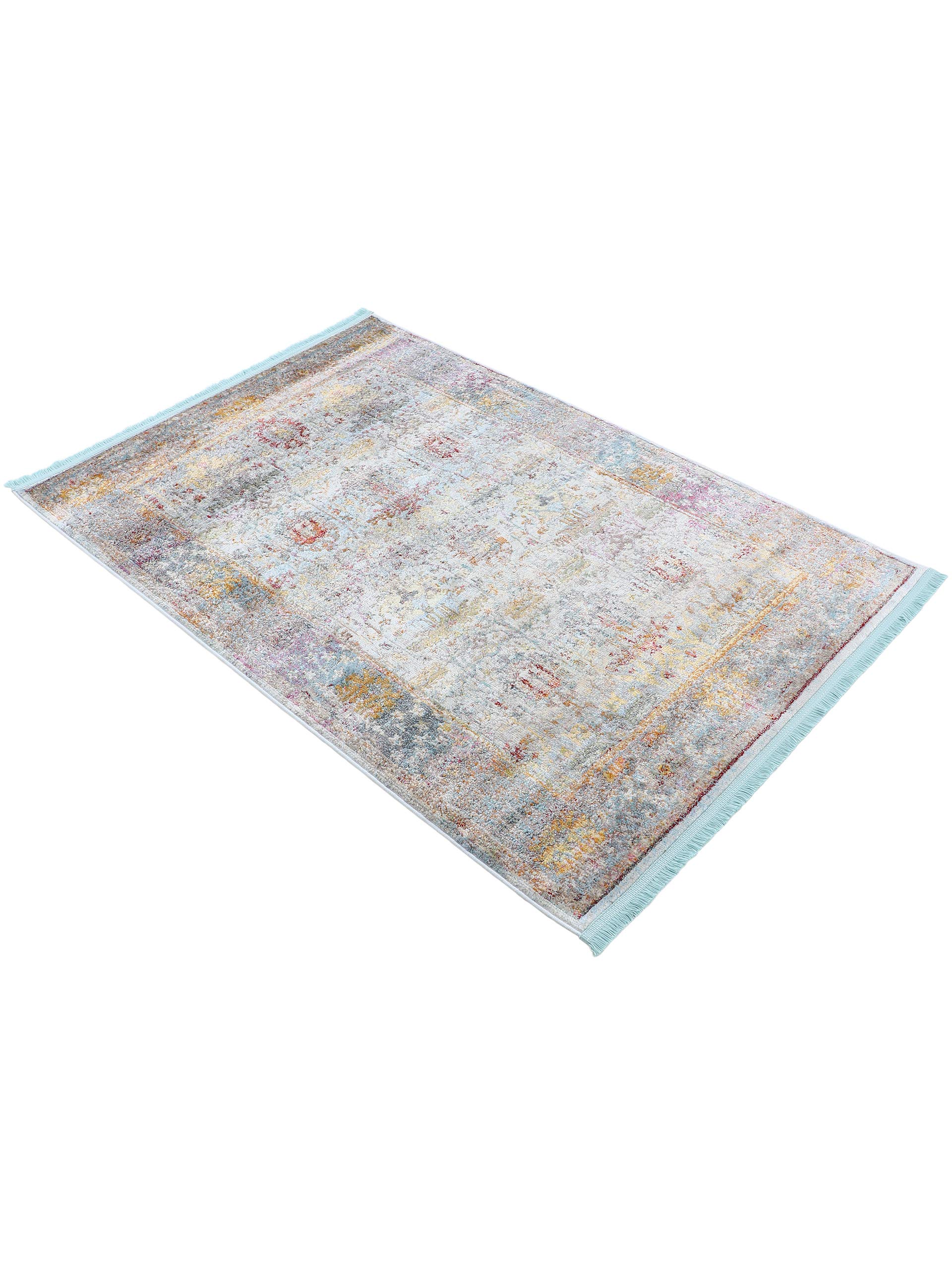 carpetfine-vintage-mala-teppich-gelb-80x150-cm-polypropylen image 3