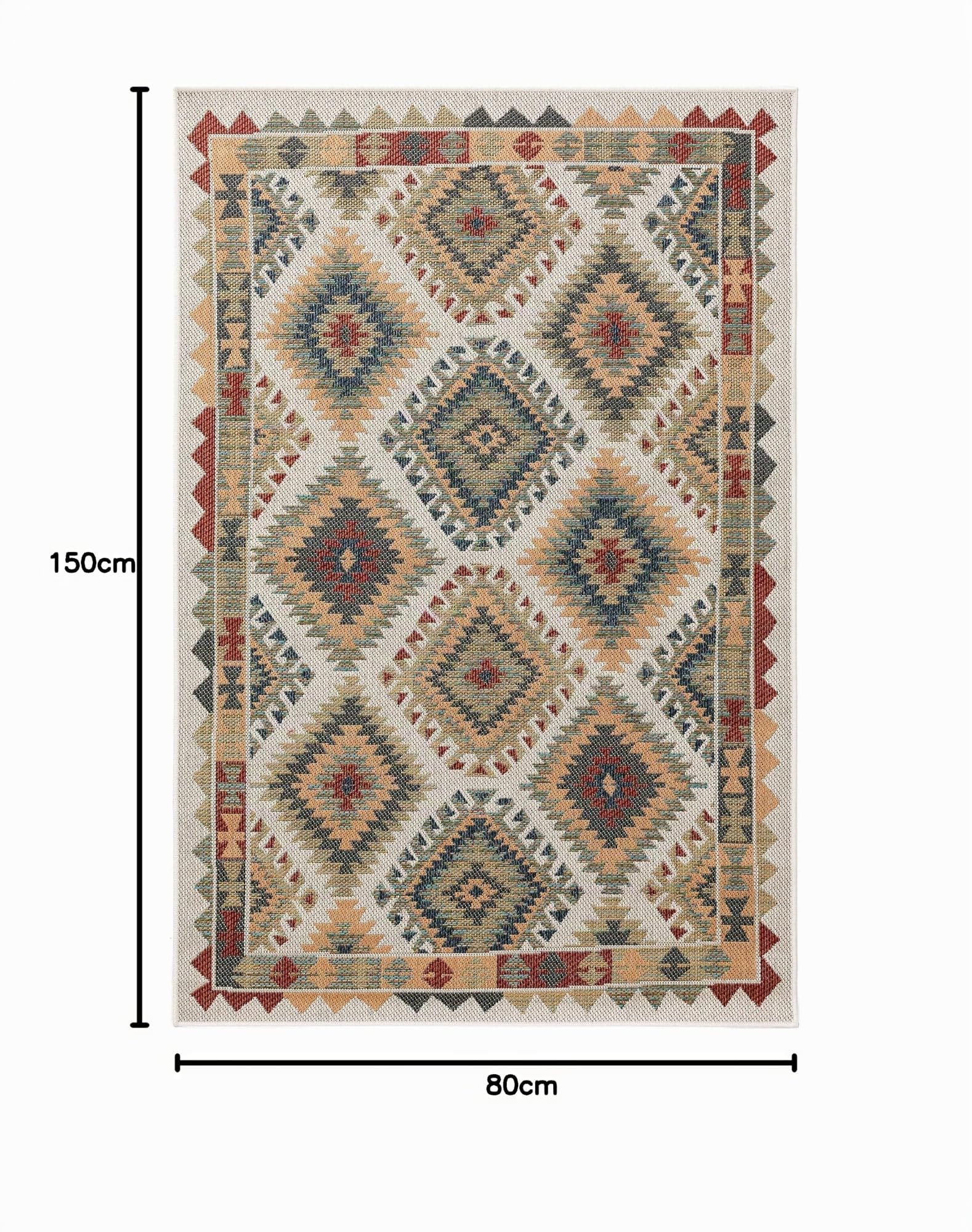 benuta-nest-mirena-teppich-multicolor-80x150-cm-rechteckig-outdoor image 2