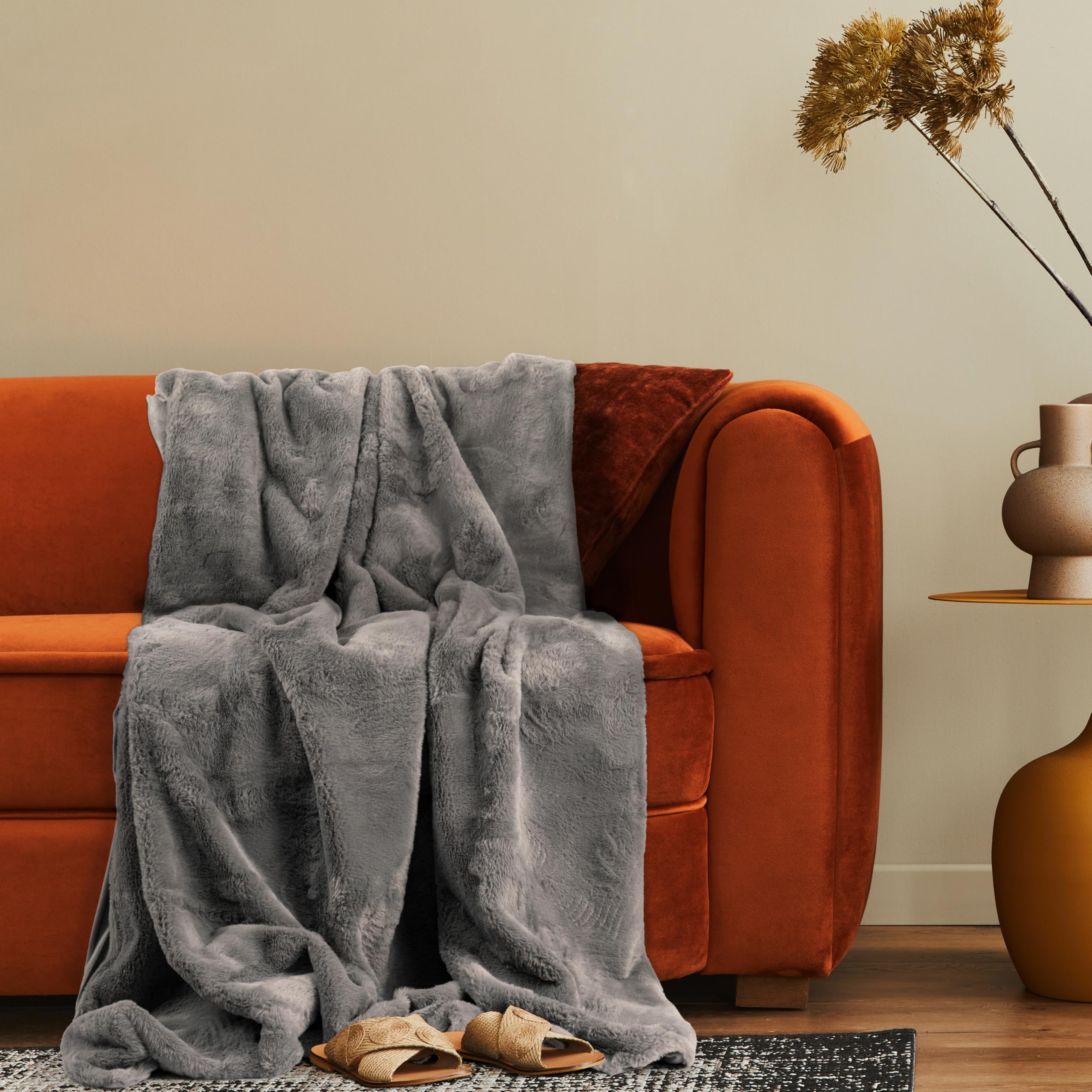 paco-home-cosmo-kuscheldecke-150x200-cm-anthrazit-shaggy-soft-waschbar image 1