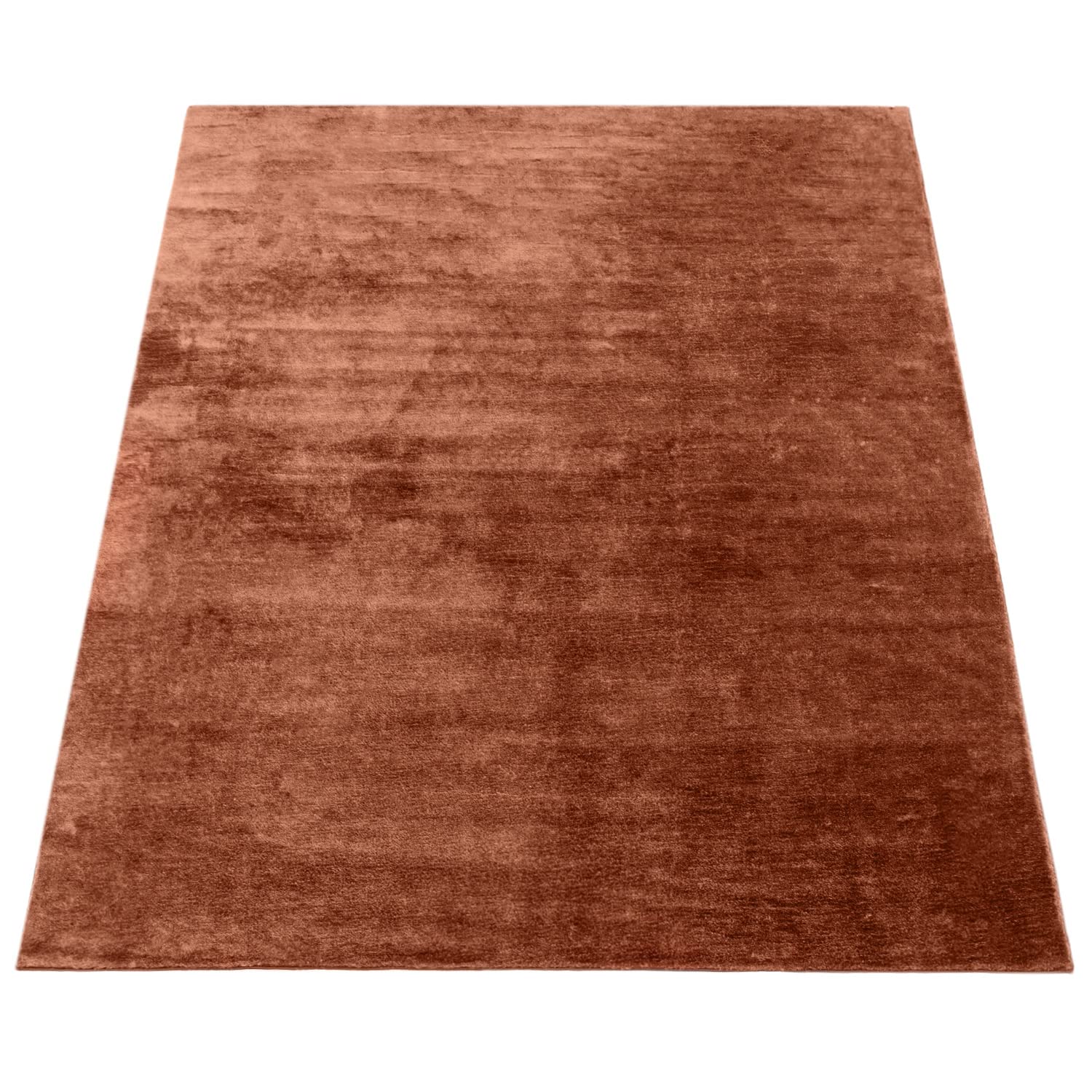 paco-home-teppich-160x220-orange-einfarbig-weich-kurzflor image 6