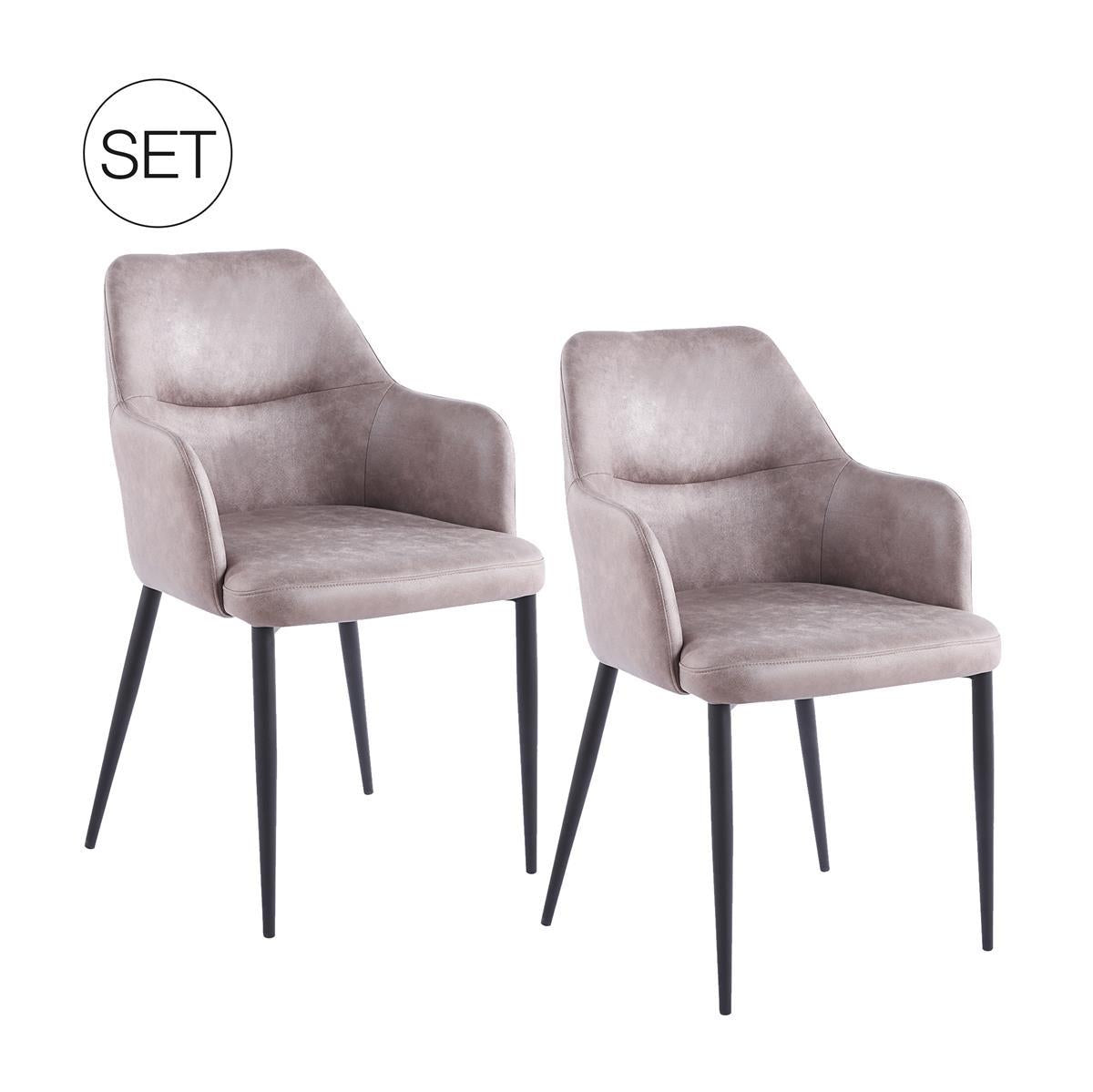 kayoom-merit-225-stuhl-2er-set-handgefertigter-esszimmer-und-wohnzimmerstuhl image 2