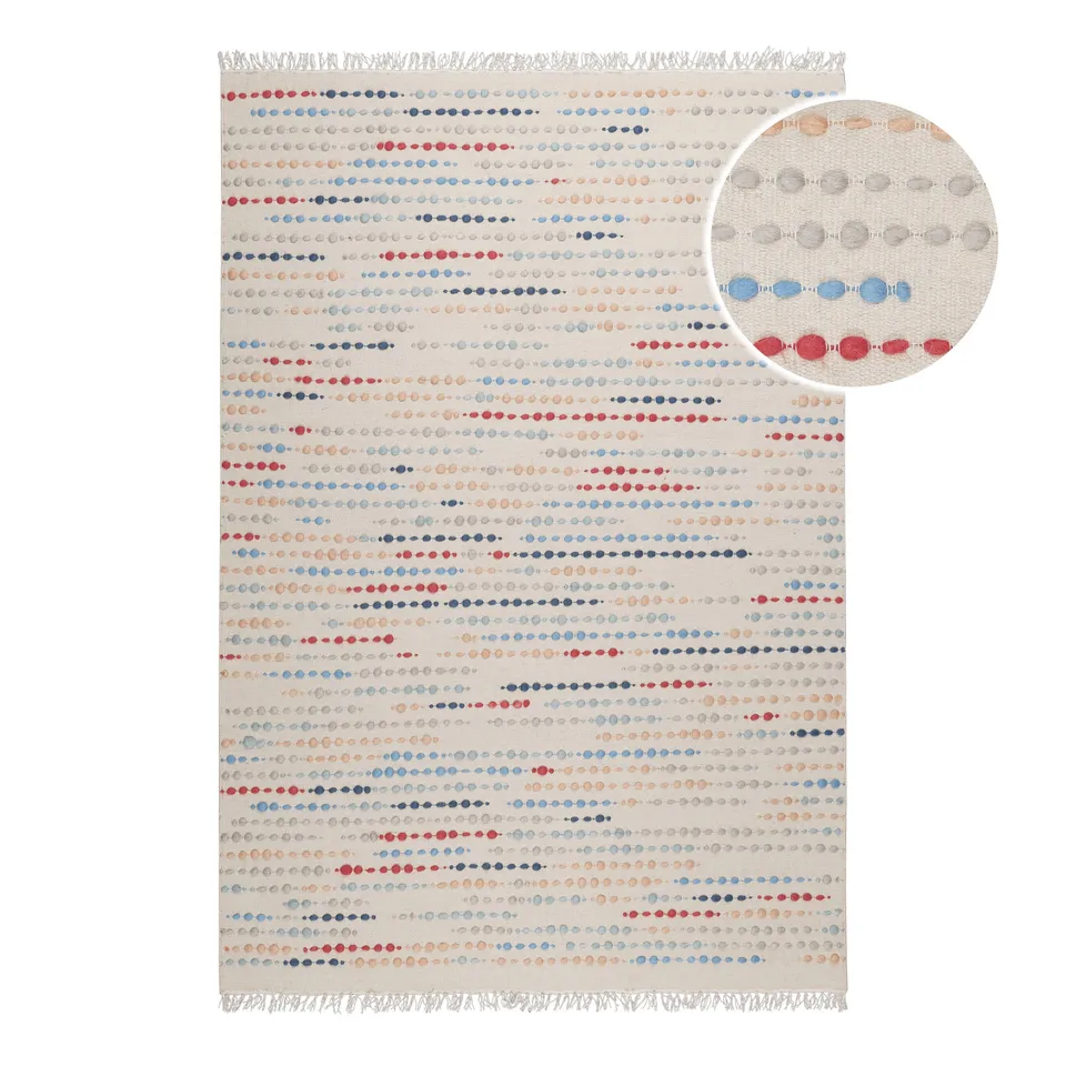weconhome-maddie-wollteppich-creme-beige-punkte image 1