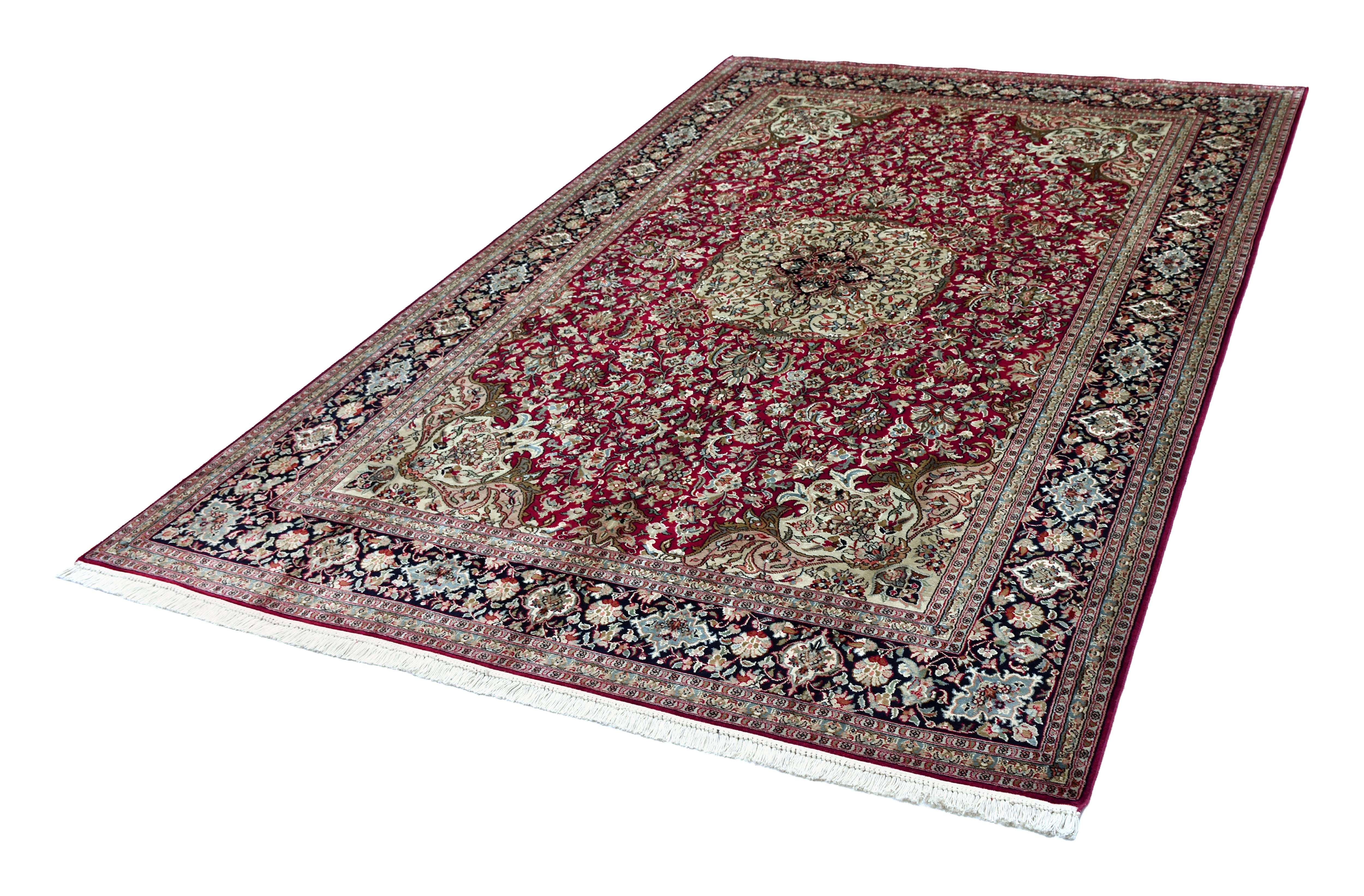 kayoom-kashan-7465-multi-handgewebter-orient-teppich-169-cm-x-260-cm image 2