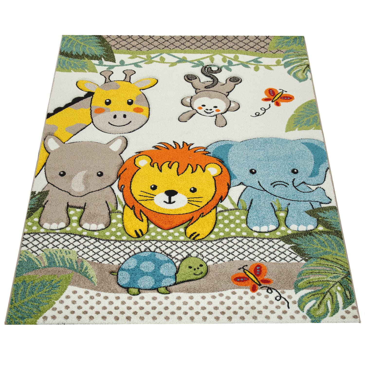 paco-home-bino-kinderteppich-zoo-dschungel-3d-120x170-cm-bunt-gr-n image 4