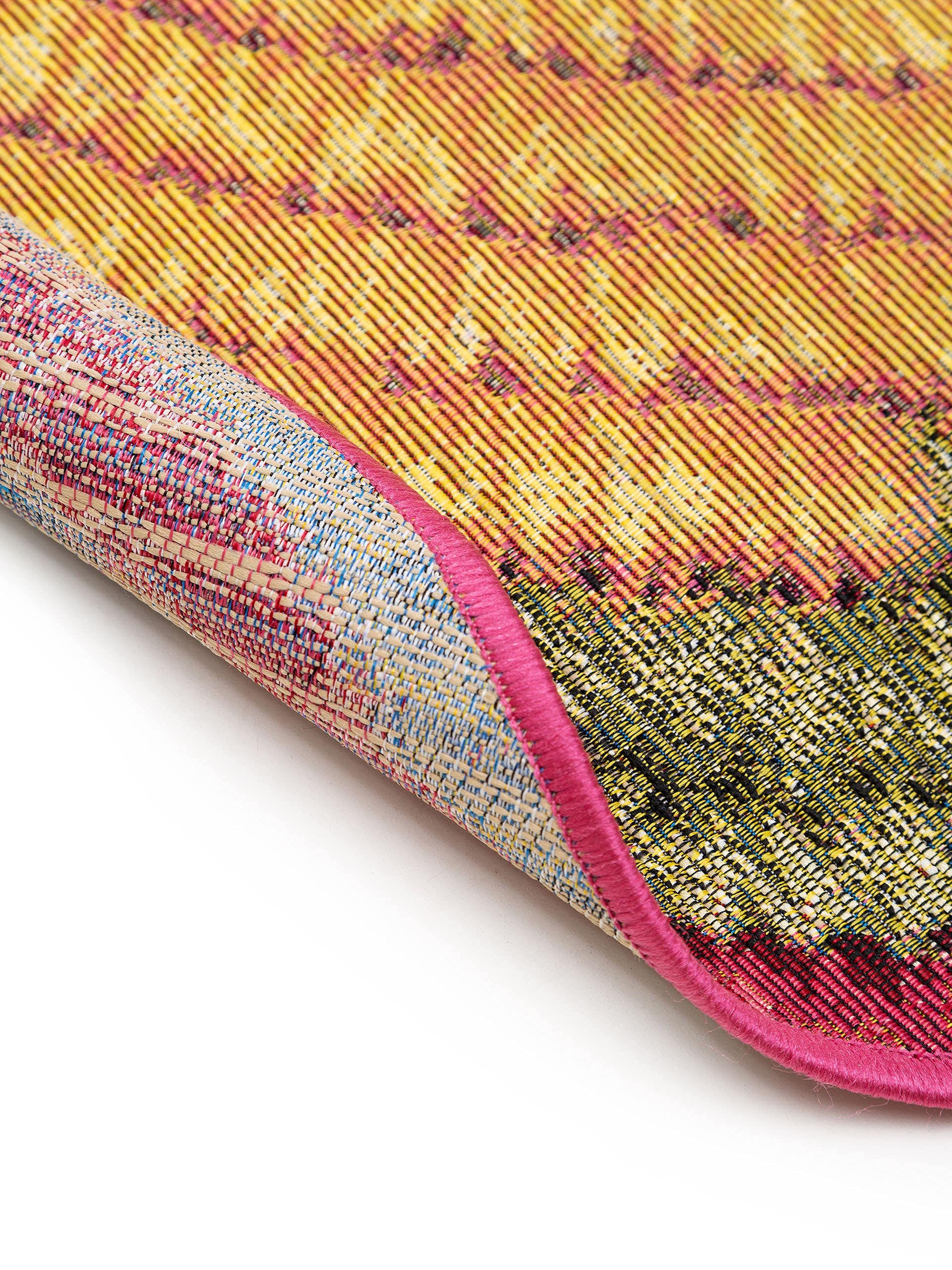 benuta-kenya-in-outdoor-teppich-rund-multicolor-160-cm-wetterfester-kunstfaser-t-2 image 4