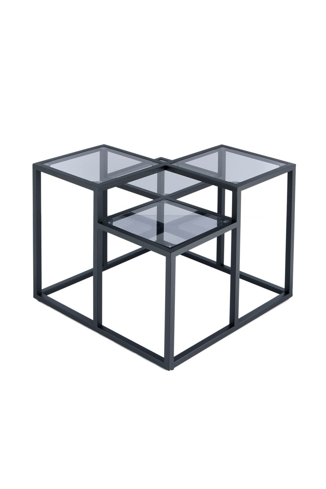 kayoom-beistelltisch-steps-625-modernes-design-mit-vier-ablagefl-chen-verschiede image 1