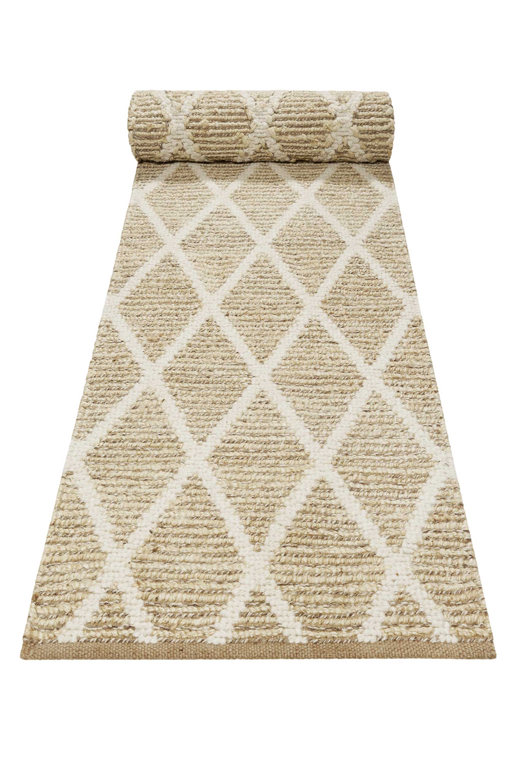 green-looop-novella-teppich-natur-jute-wolle-geometrisch-handgewebt image 8