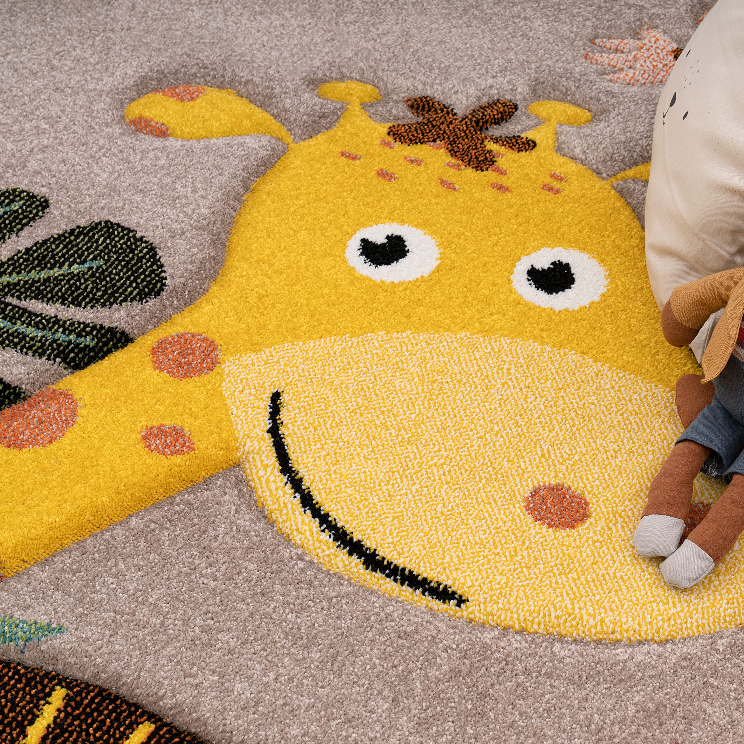paco-home-kinderteppich-dschungel-tiere-160x230-cm-beige image 3