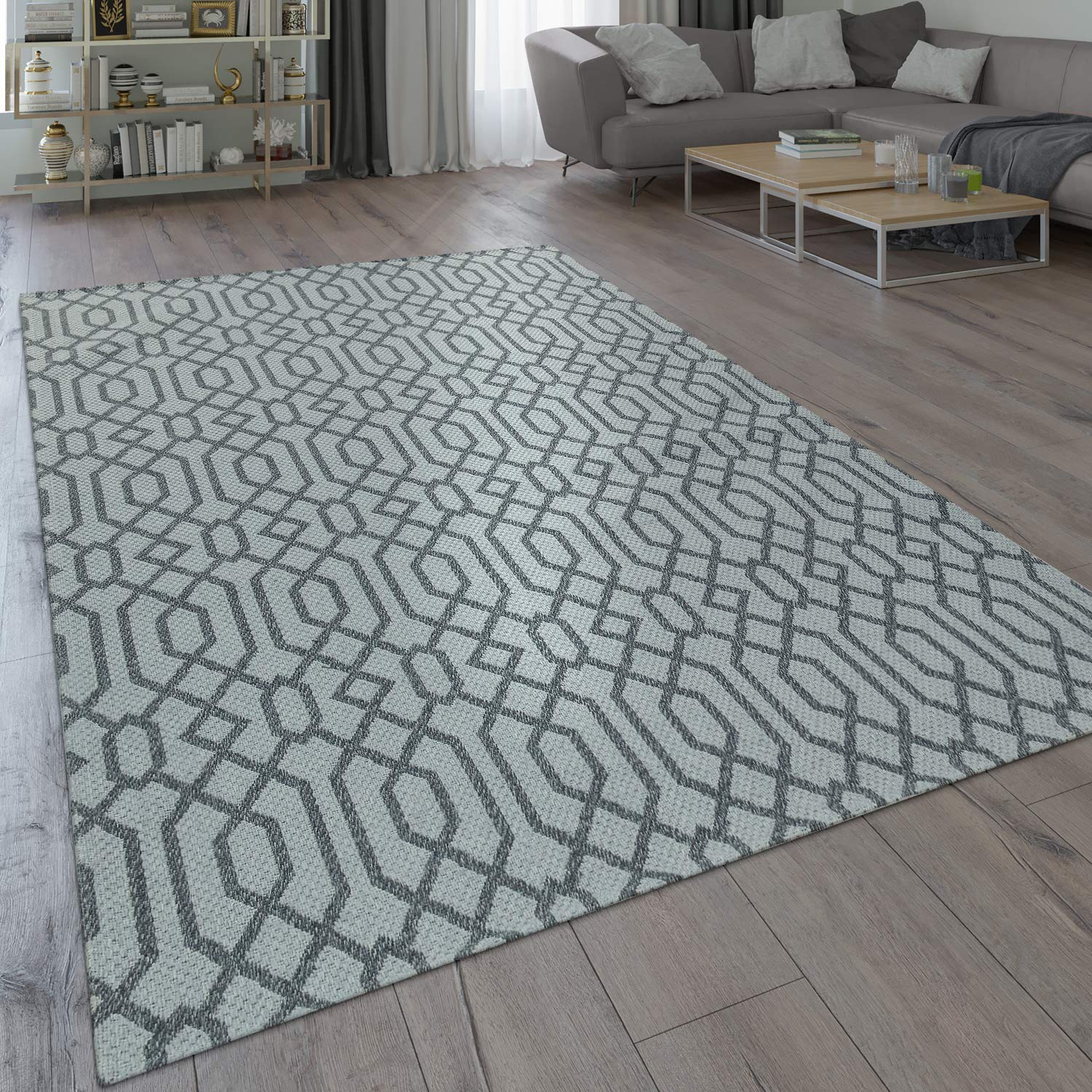 paco-home-hochflor-shaggy-teppich-wei-anthrazit-120x160-cm image 8