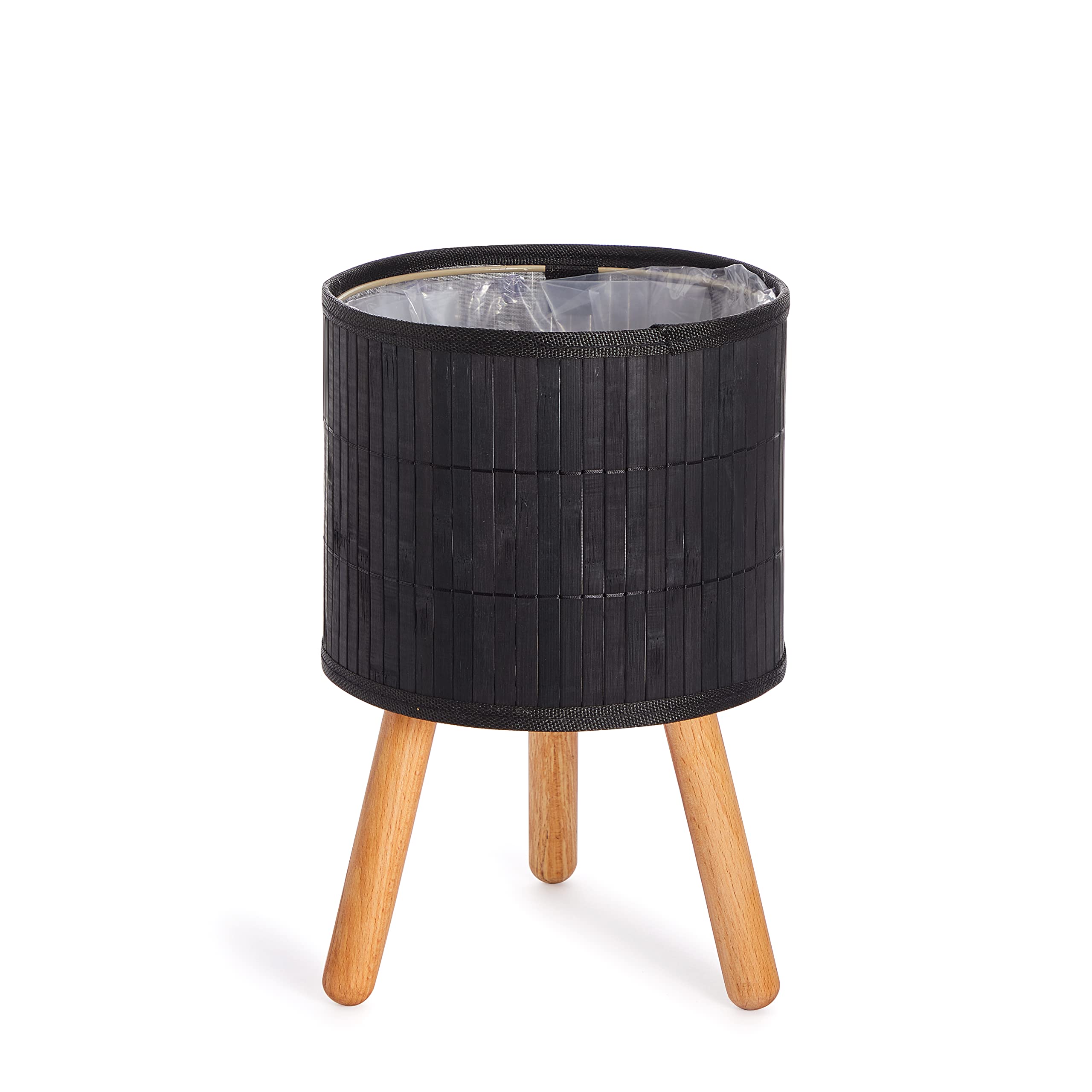 paco-home-blumentopf-bertopf-natur-rattan-set-2pcs-set-design-4-schwarz-gro image 2