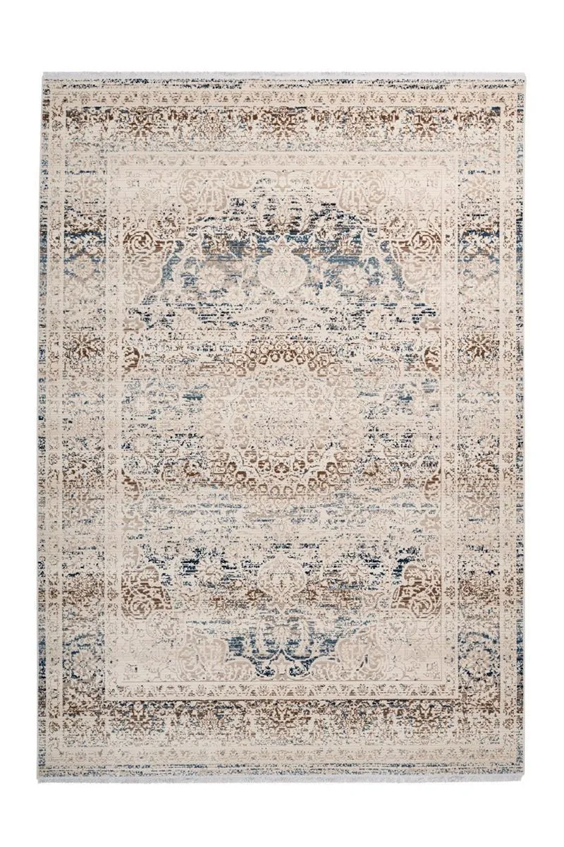 kayoom-anouk-1125-vintage-teppich-mit-fransen image 1