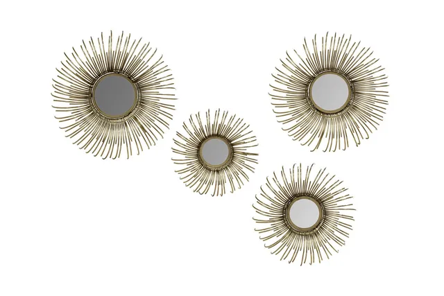 kayoom-wandspiegel-duke-525-4er-set-handgefertigte-deko-spiegel-modernes-design- image 1