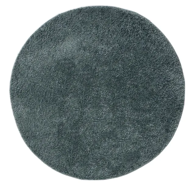 benuta-basic-hochflorteppich-soho-blau-rund-80-cm-polypropylen-kuschelig-weich-p image 1