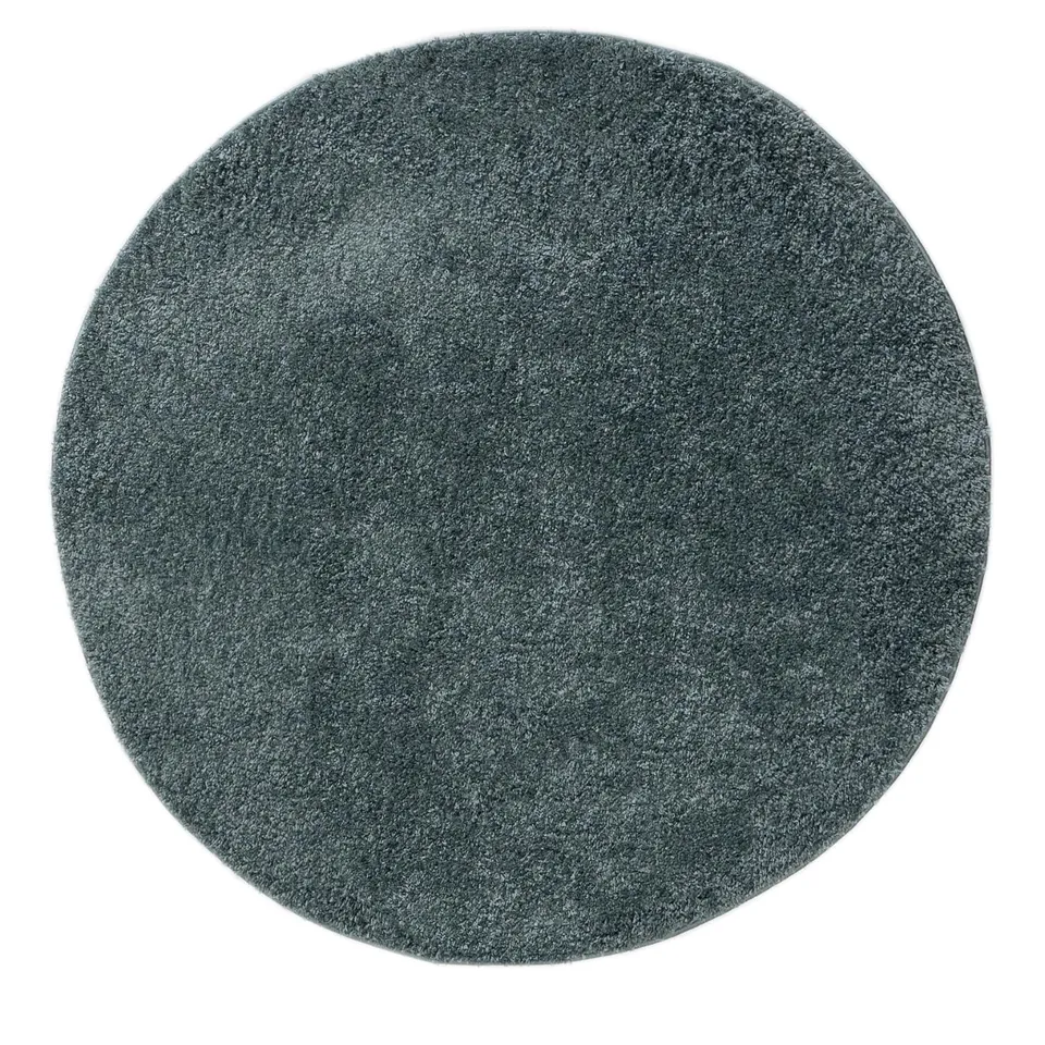 benuta-basic-hochflorteppich-soho-blau-rund-80-cm-polypropylen-kuschelig-weich-p image 1