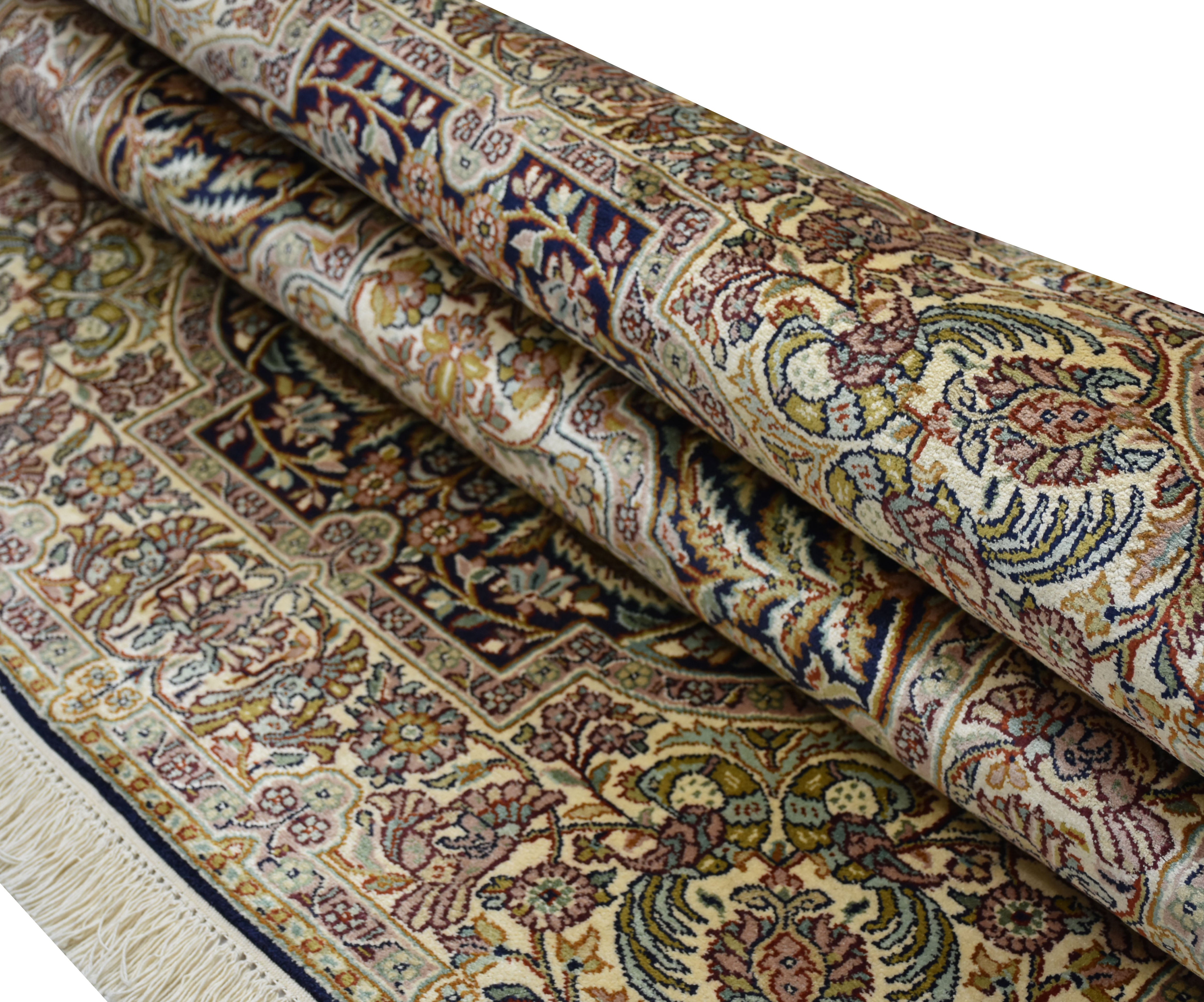 kayoom-kashan-6901-multi-orient-teppich-98-cm-x-149-cm image 6