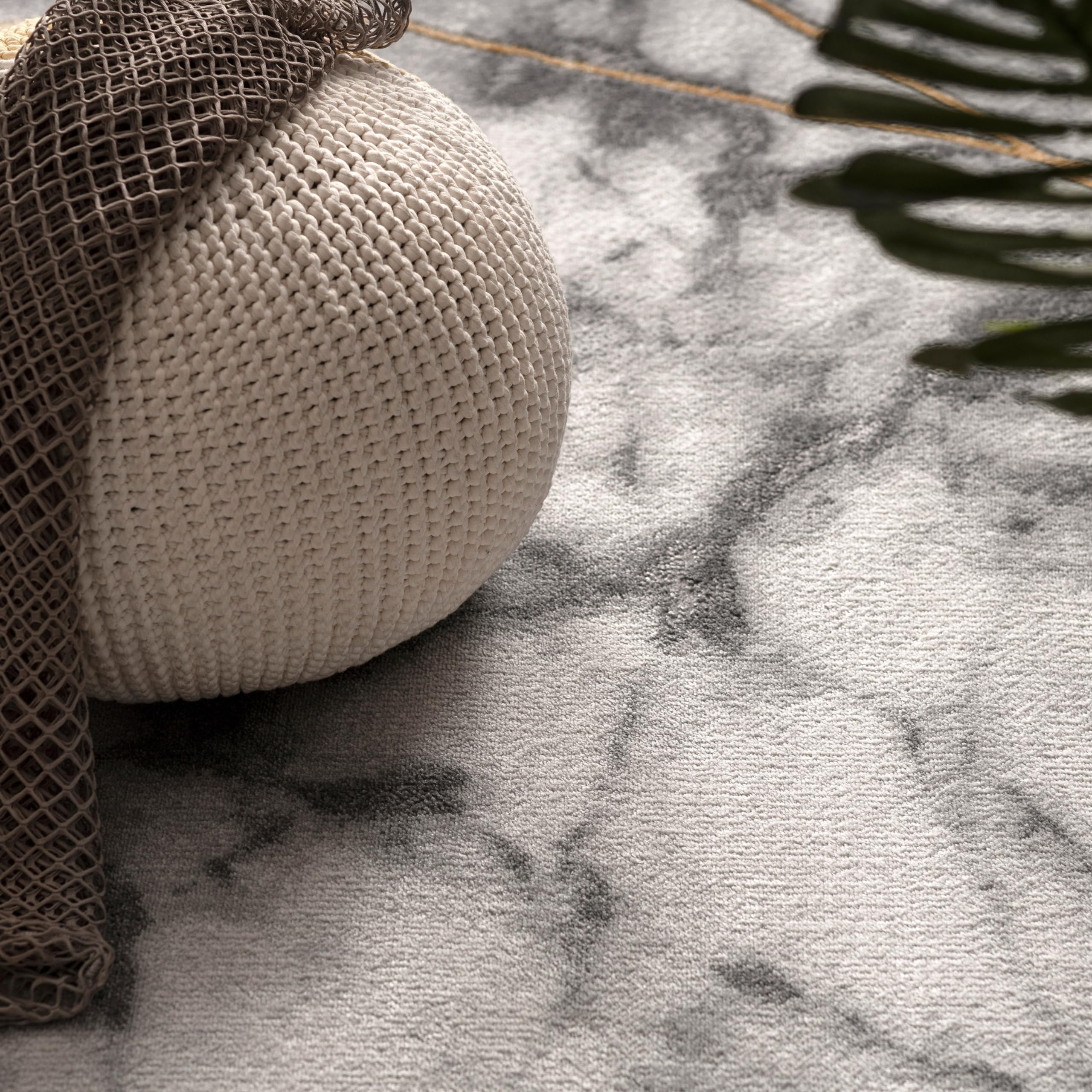 paco-home-brilliance-marmor-teppich-rund-120-cm-grau-gold image 3