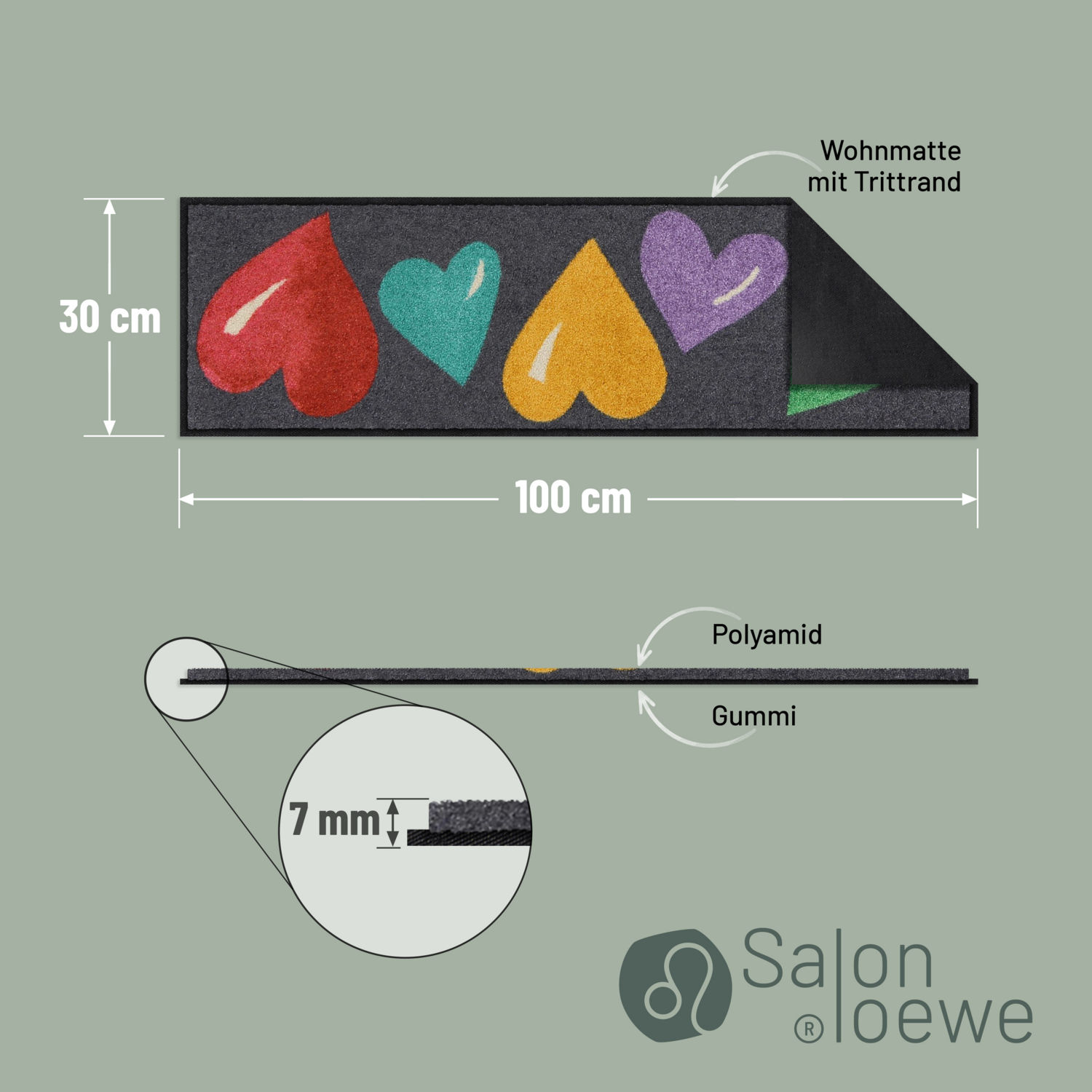 salonloewe-big-hearts-colourful-eingangsmatte-30-x-100-cm image 4