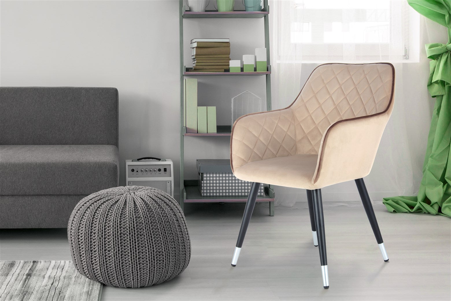 kayoom-amino-625-design-stuhl-glamour-ser-samtstuhl-mit-ziern-hten-und-metallbei image 6