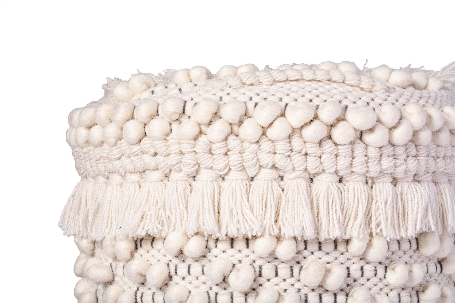 kayoom-bohist-325-hocker-boho-style-mit-fransen-und-quasten image 3